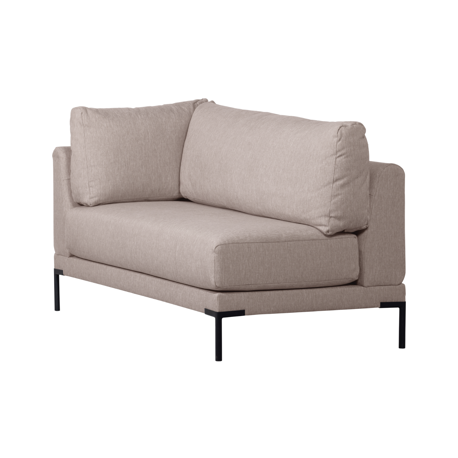 Szezlong pravostranný COUPLE DINING BENCH béžový