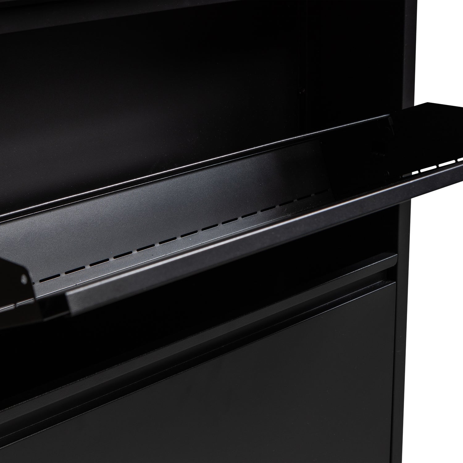 Šatník na topánky SABINE čierny