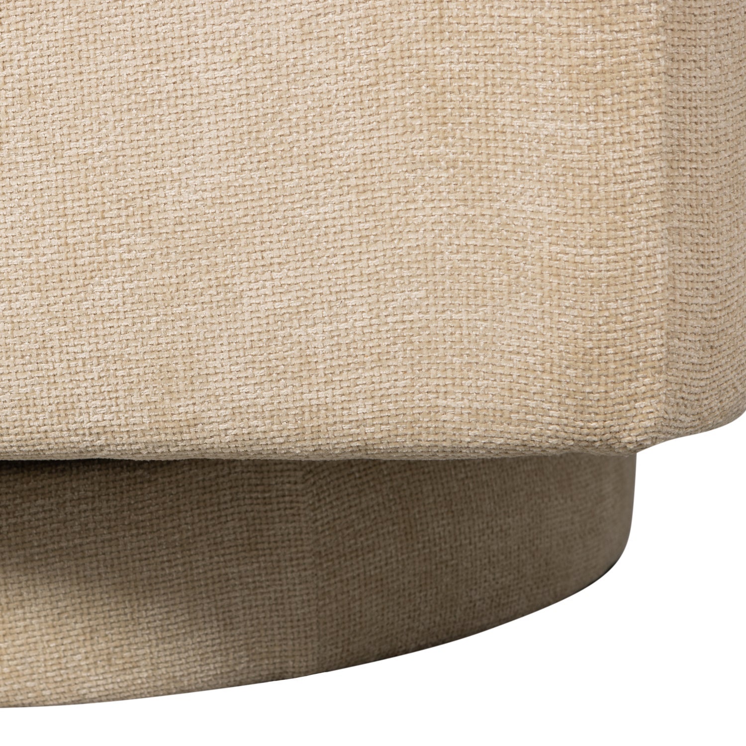 Beige Oscar rotary armchair