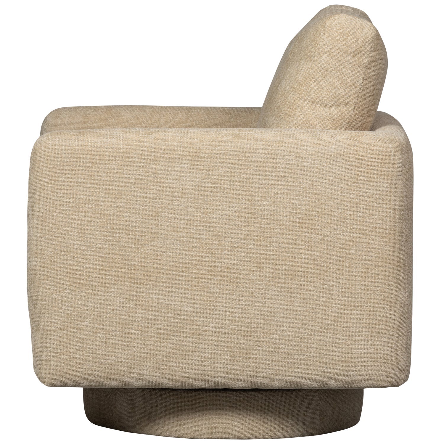 Beige Oscar rotary armchair