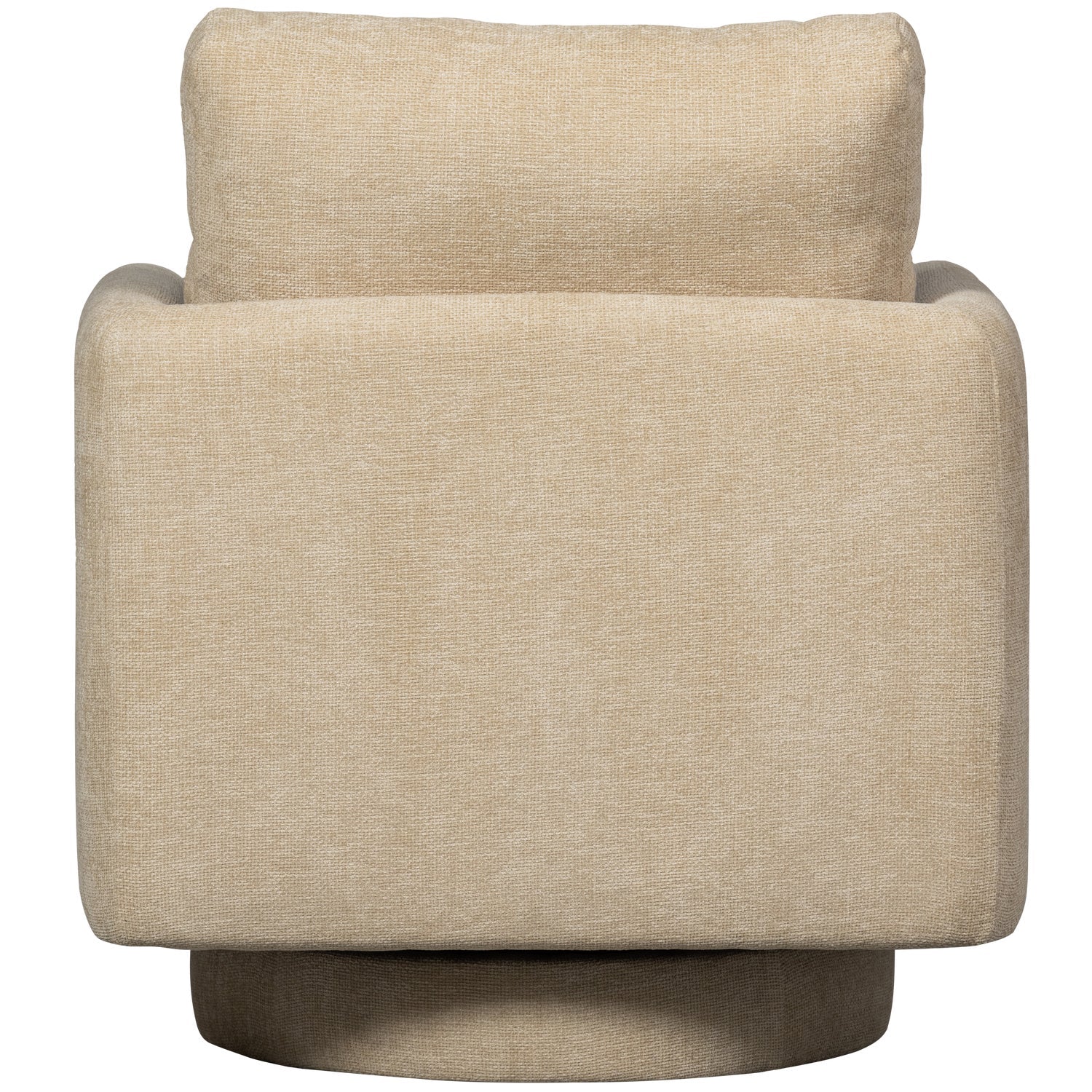 Beige Oscar rotary armchair