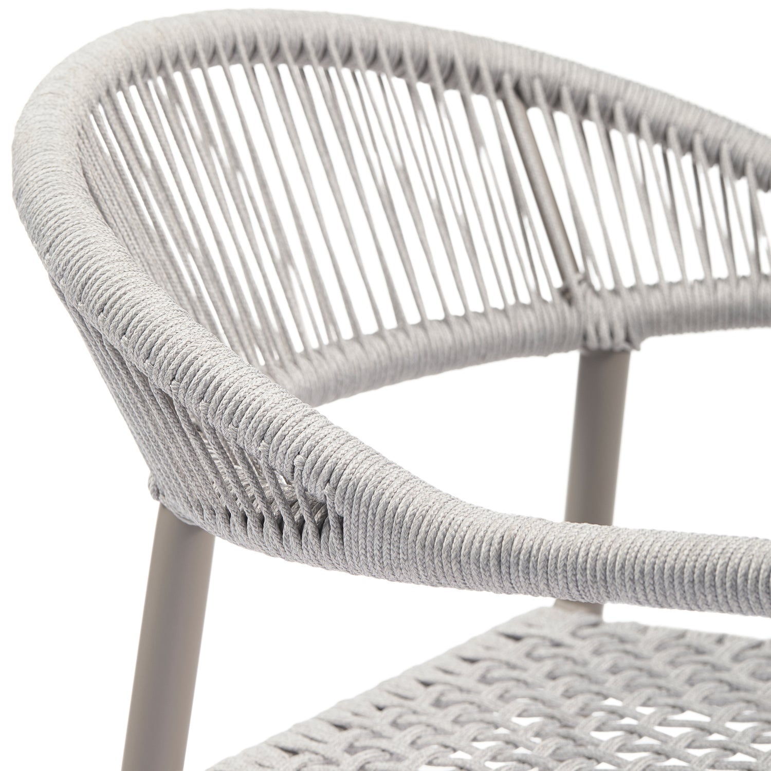 Súprava záhradných stoličiek ŽLTÁ svetlosivá