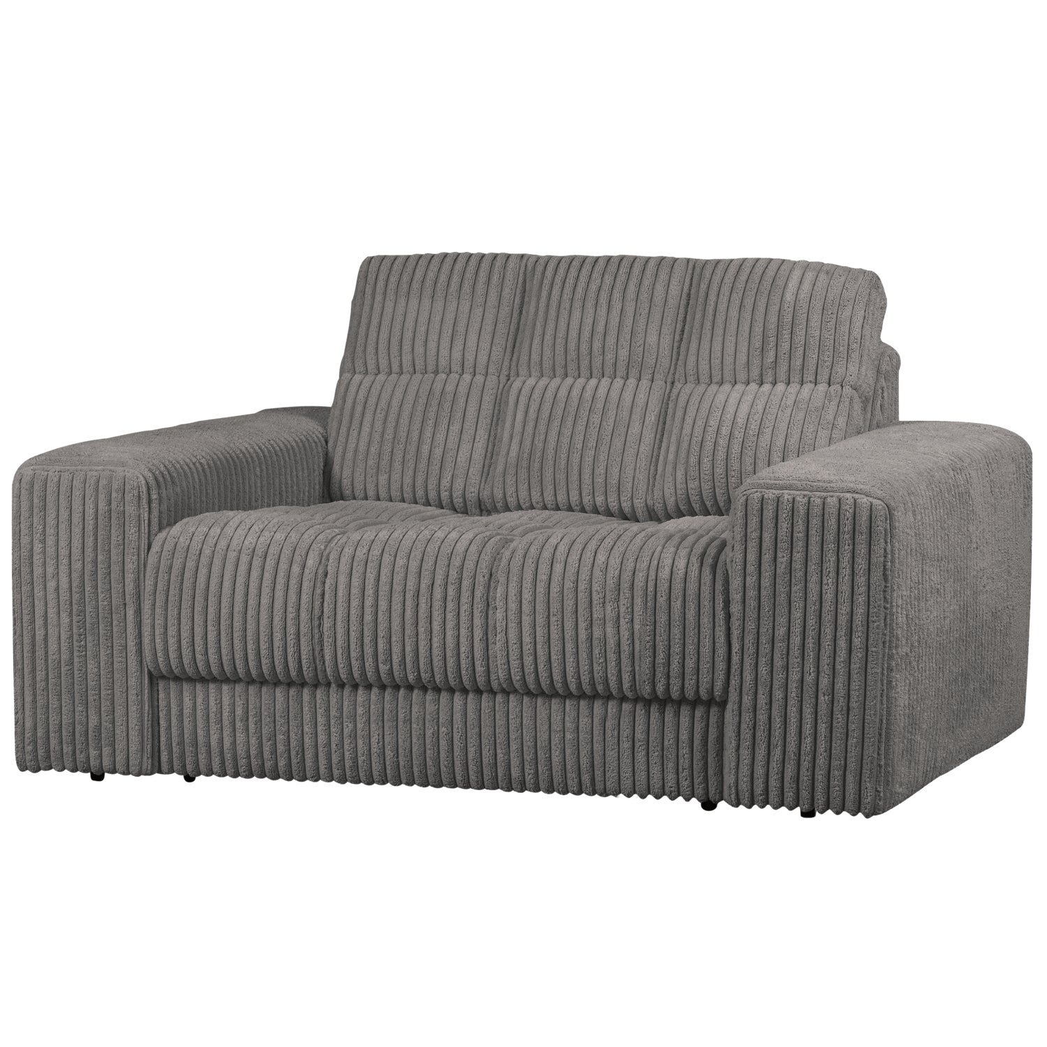 Sofa loveseat SECOND DATE gray corduroy