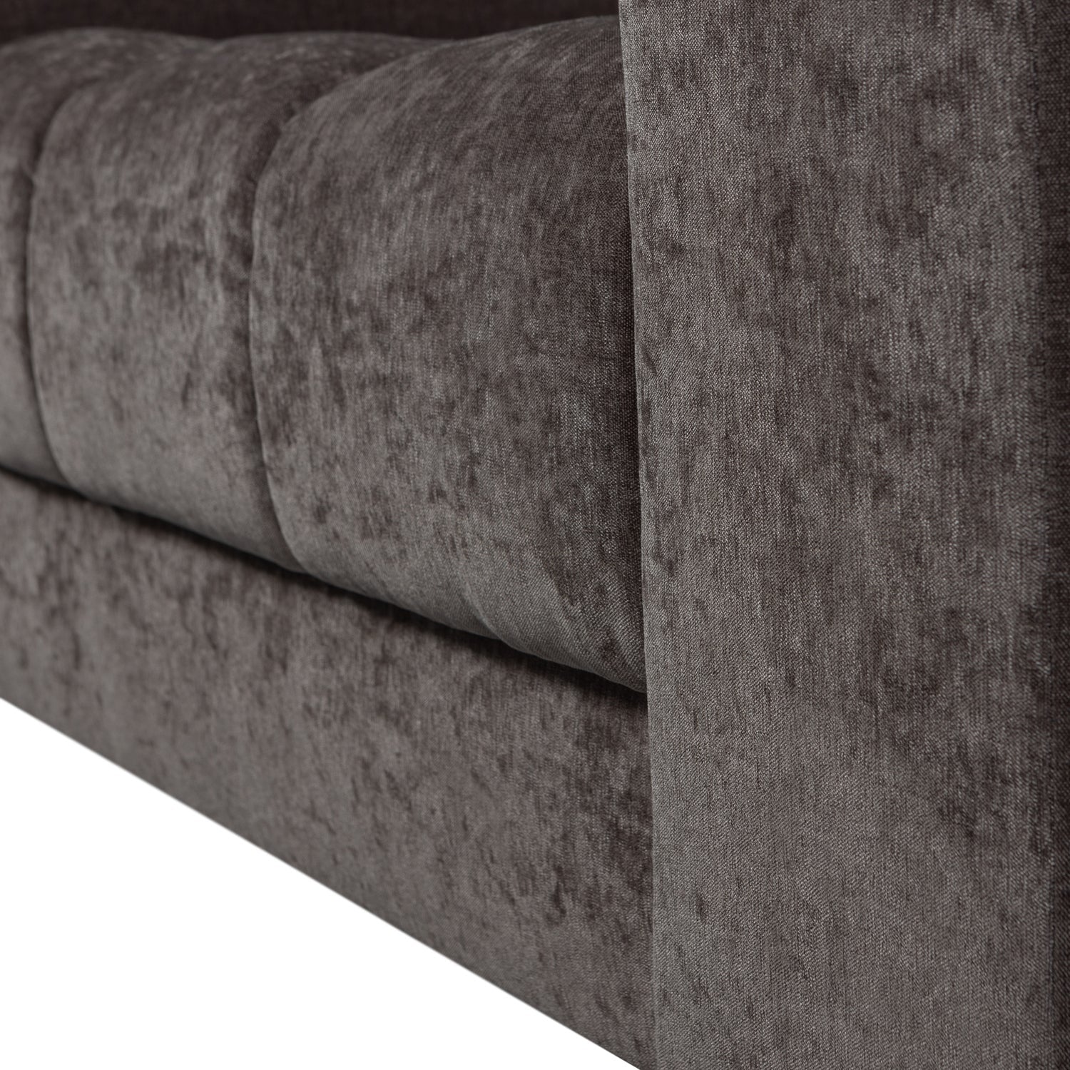 Second date 3-seater sofa warm gray