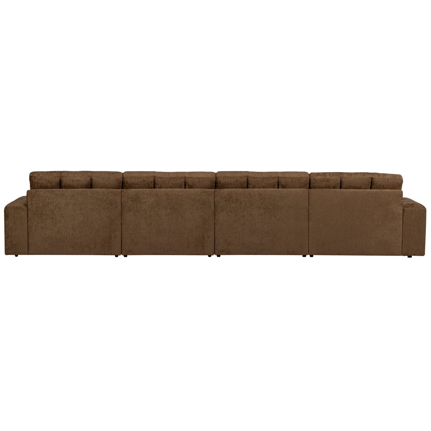 Sofa pre 4 osoby SECOND DATE - BRASS zamatová
