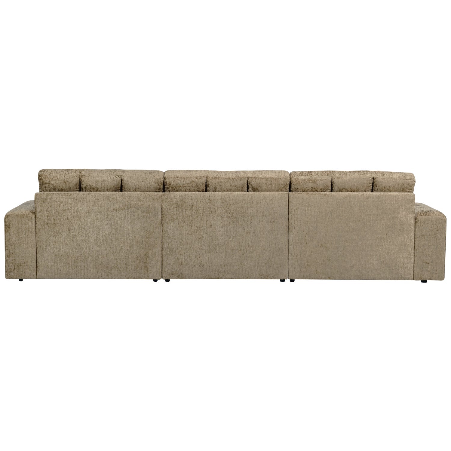 Right-sided Corner Sofa SECOND DATE - WHEATFIELD velvet
