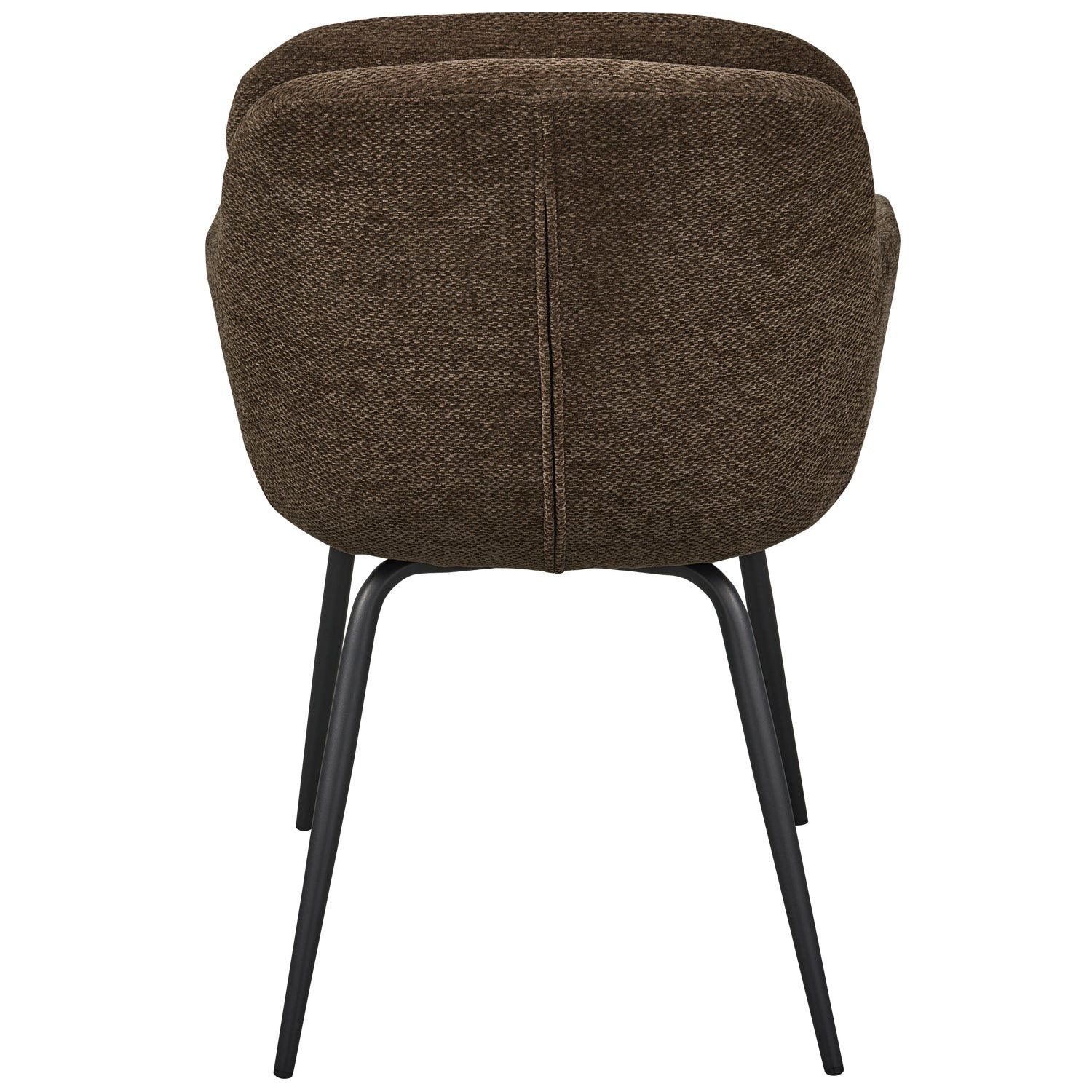 RUNA Chair brown chenille