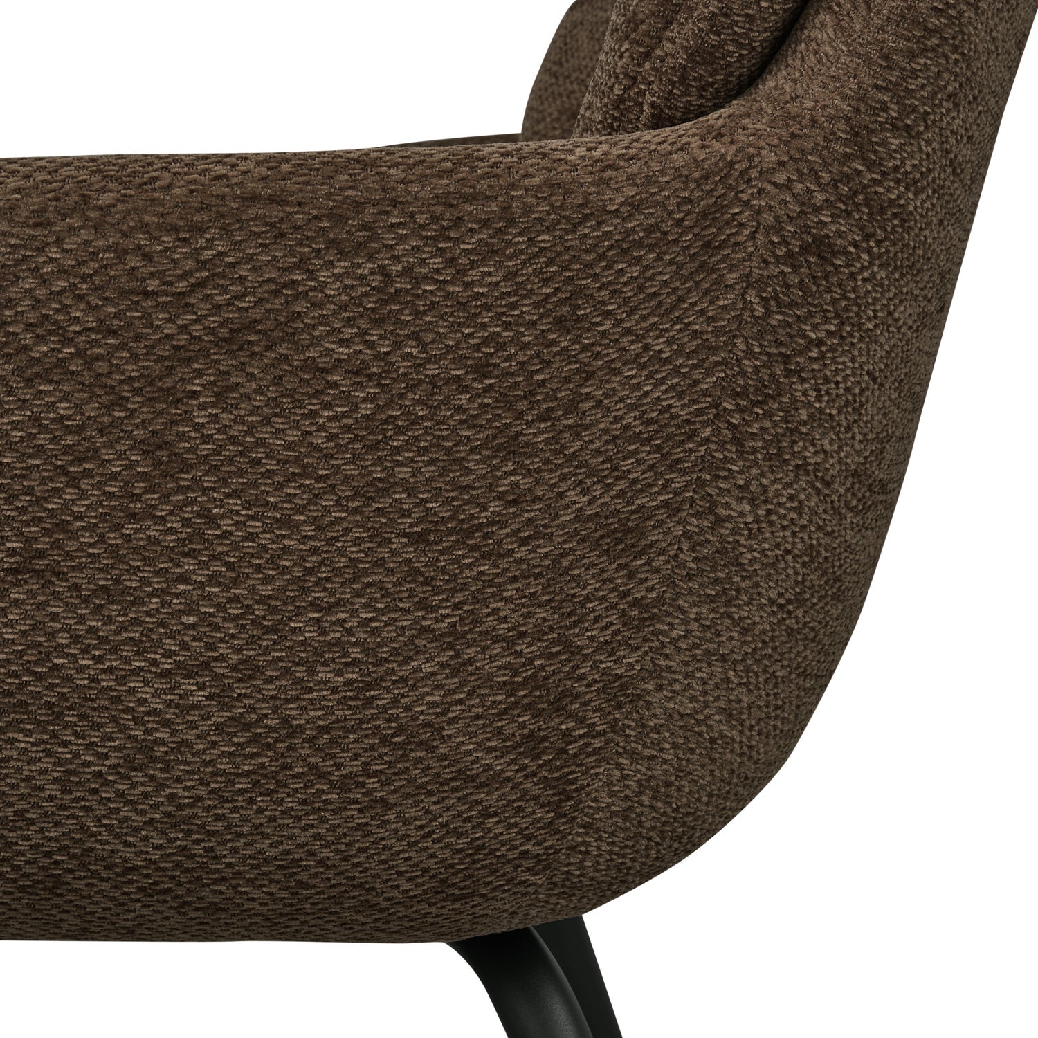 RUNA Chair brown chenille