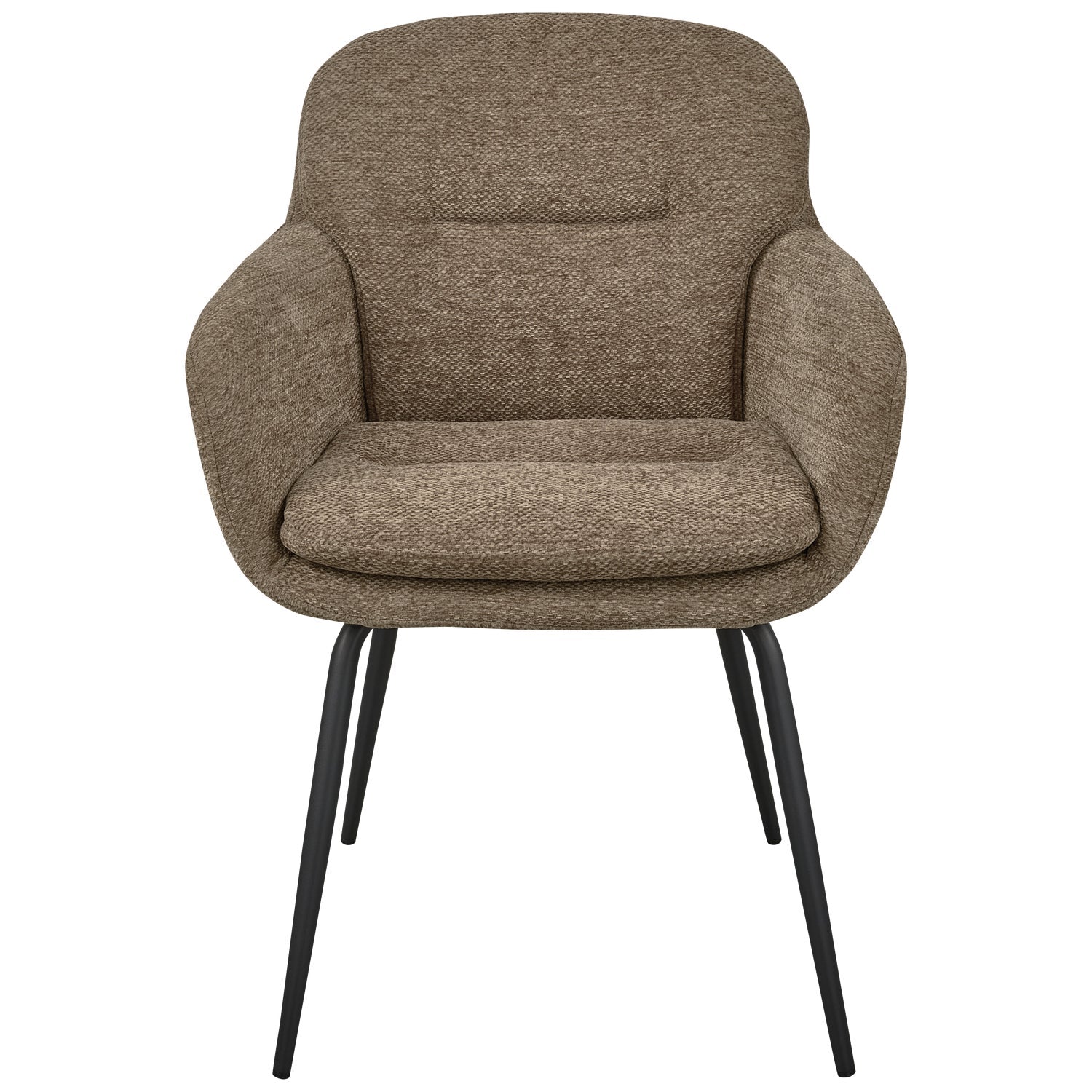 RUNA Chair dark sandy chenille