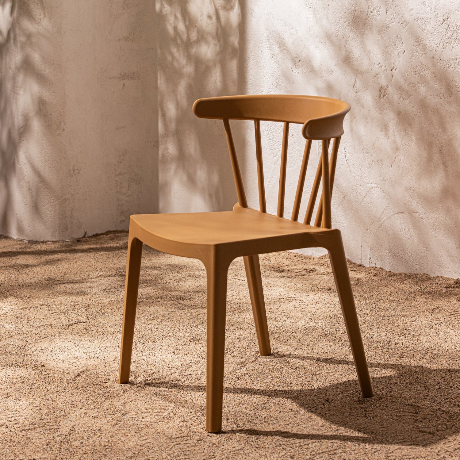 Caramel garden chair