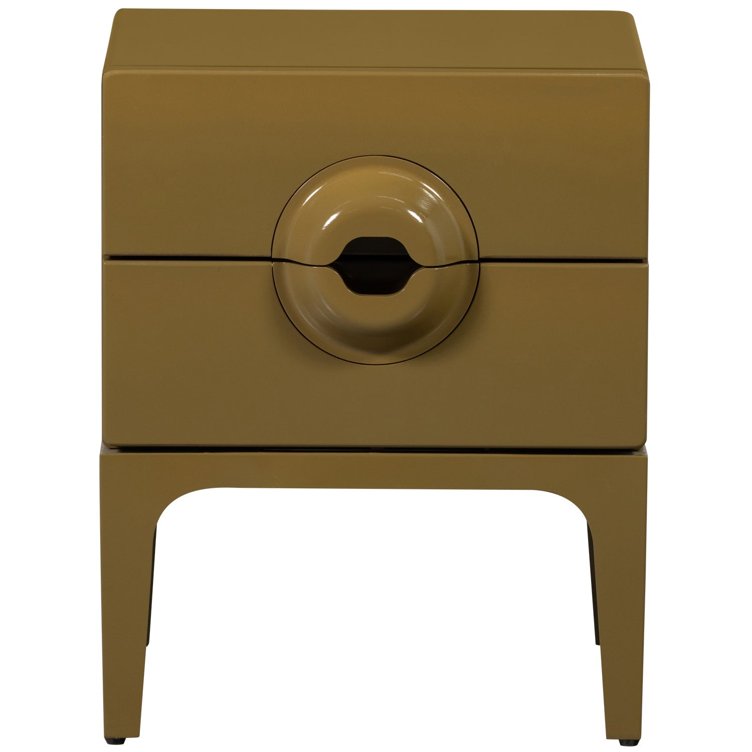 Nočná skrinka MERGE tmavý medový