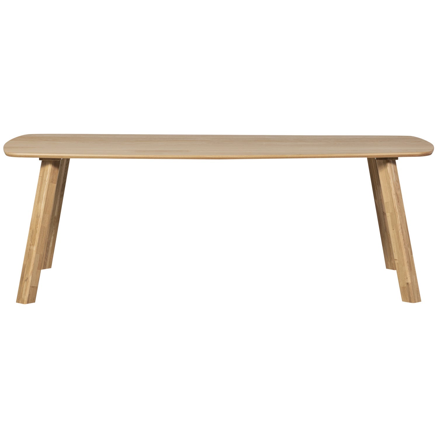 TABLO oval table, glued oak