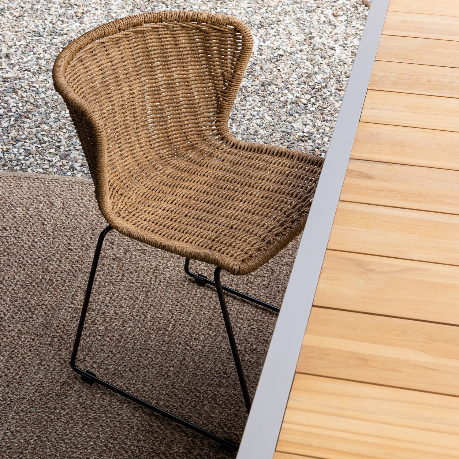 Súprava záhradných stoličiek WINGS ratan