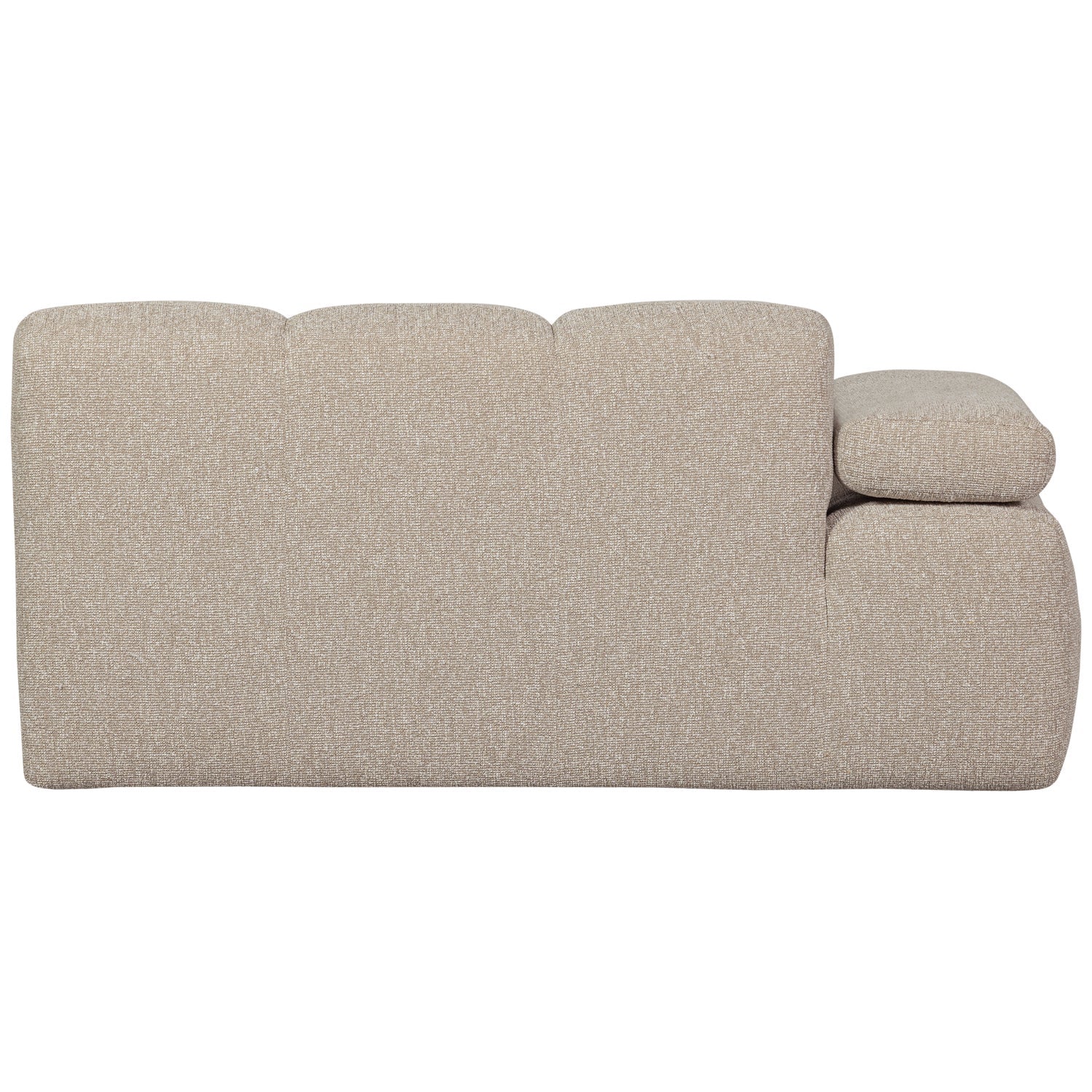 MOJO modular sofa - 1.5-seater left-sided beige mélange bouclé element