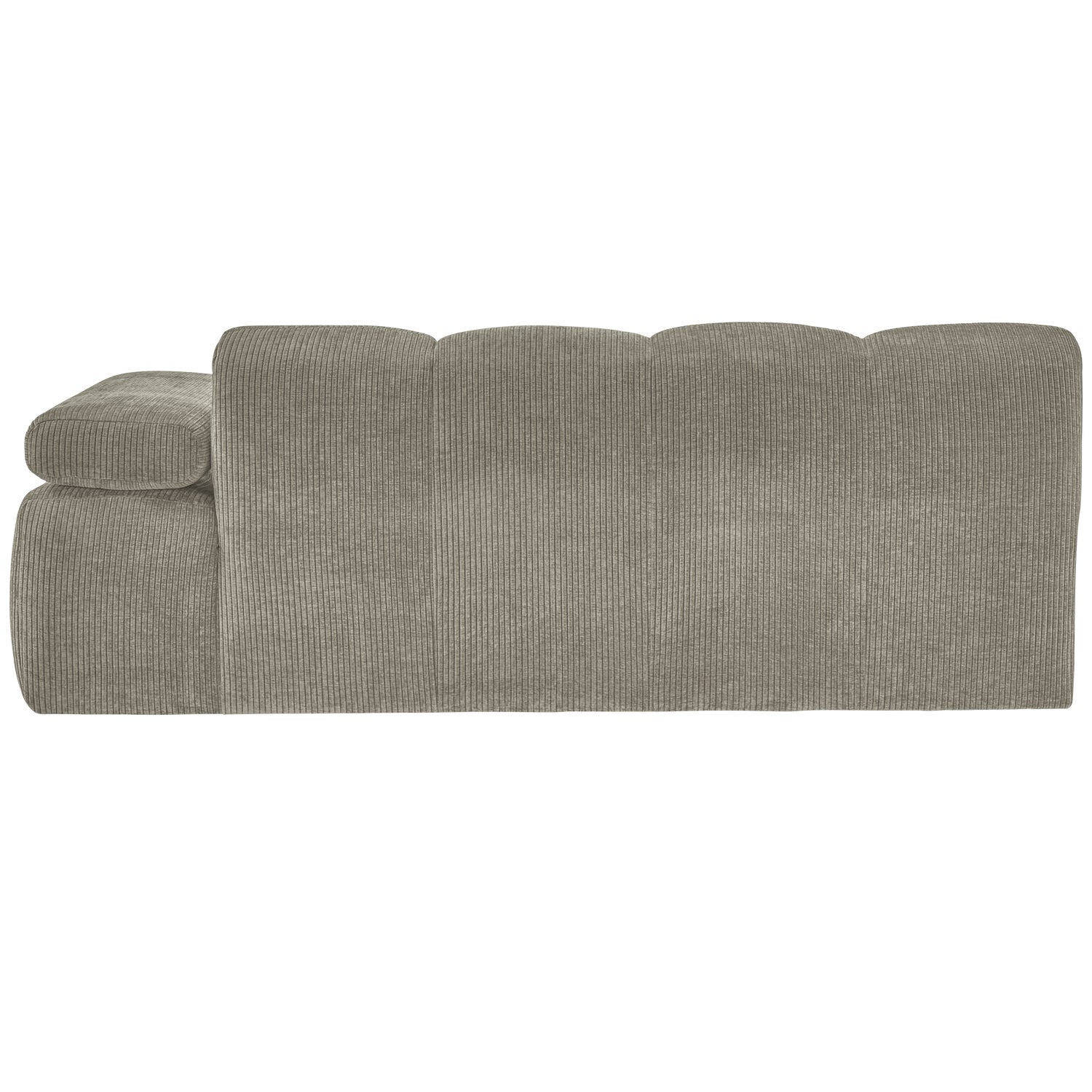 MOJO modular sofa - right-facing 2-seater dark sandy corduroy element