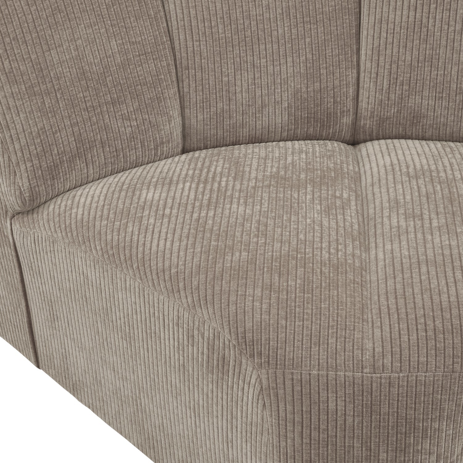 MOJO modular sofa - dark sandy corduroy corner element