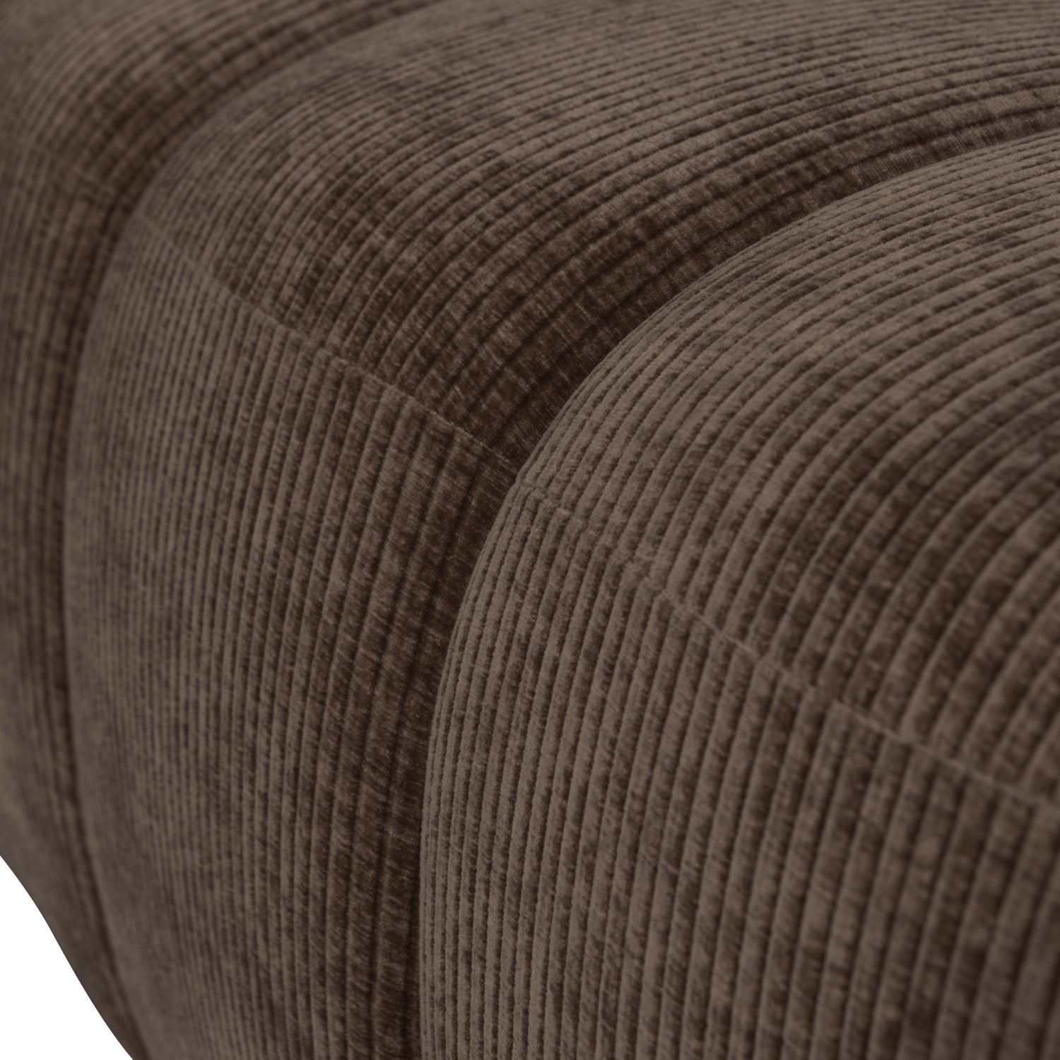 MOJO bench dark brown corduroy