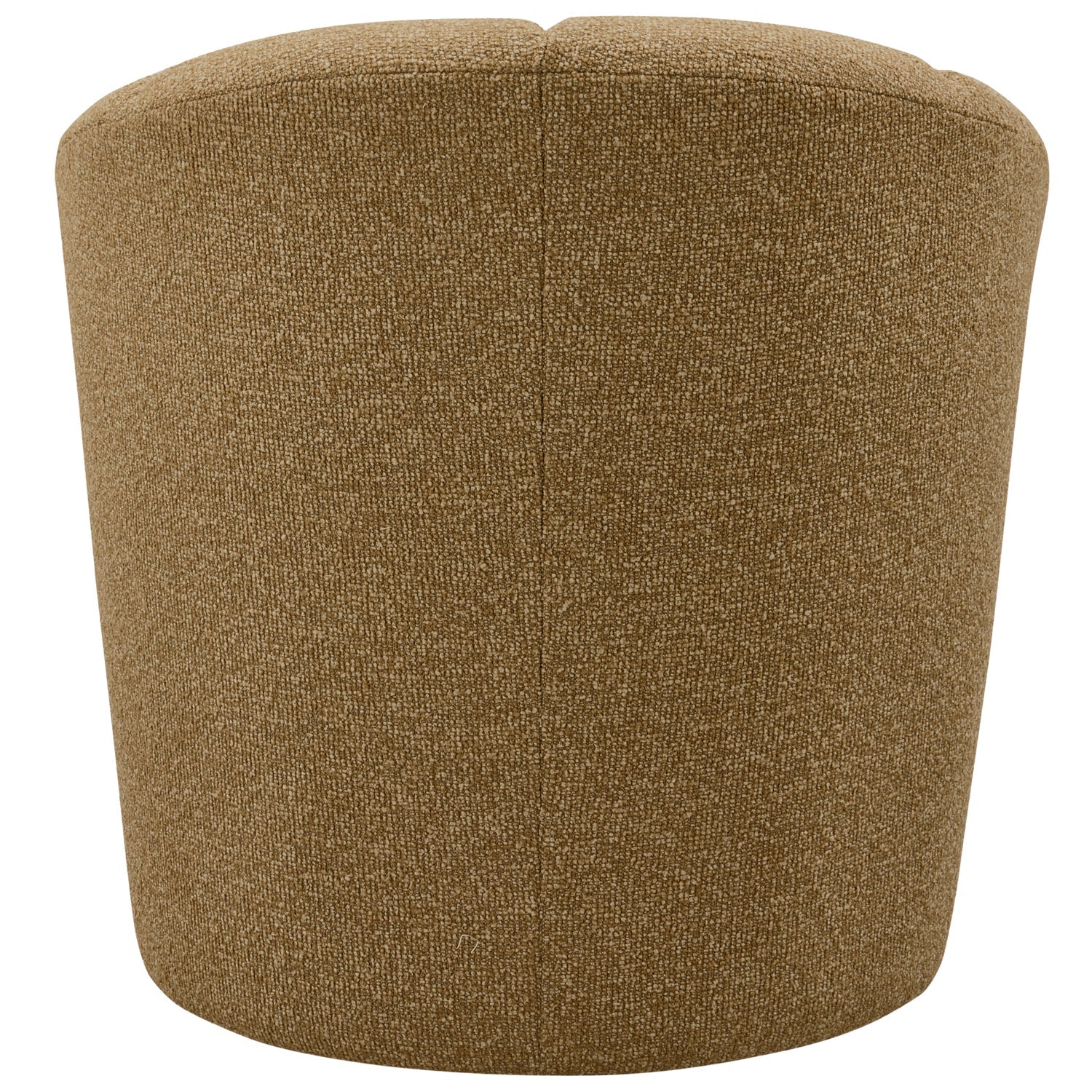 MOJO swivel armchair dark honey bouclé