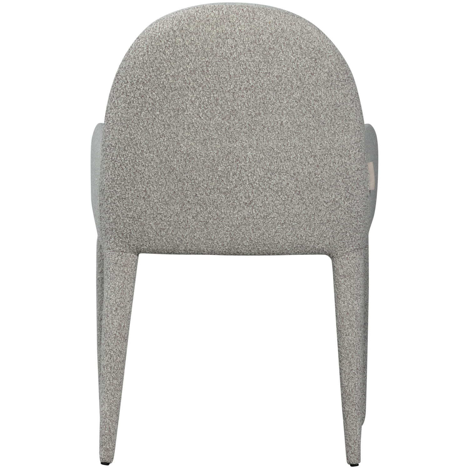 Stolička ELEGANCE šedý bouclé