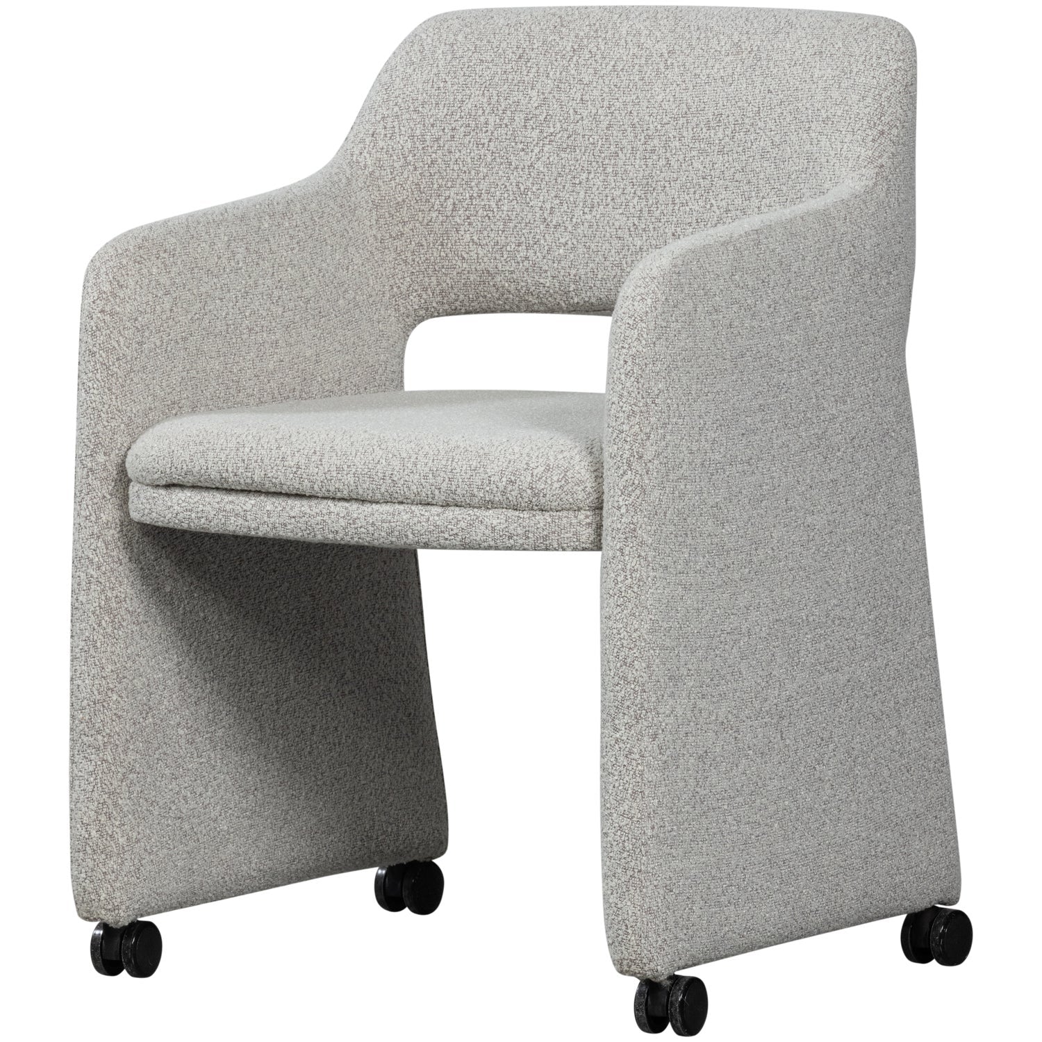 LYRIC gray wheeled chair
