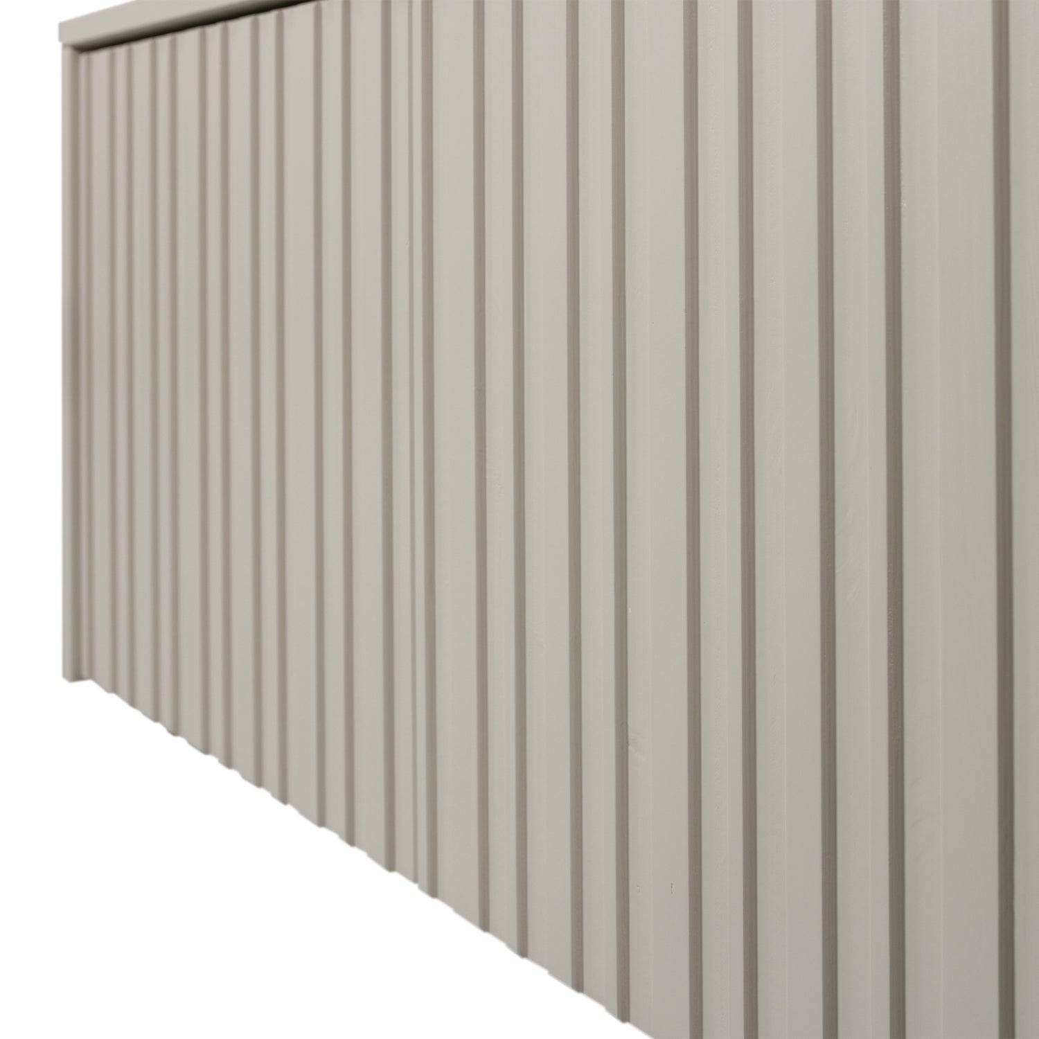 Bench with gravure drawers gray pine wood