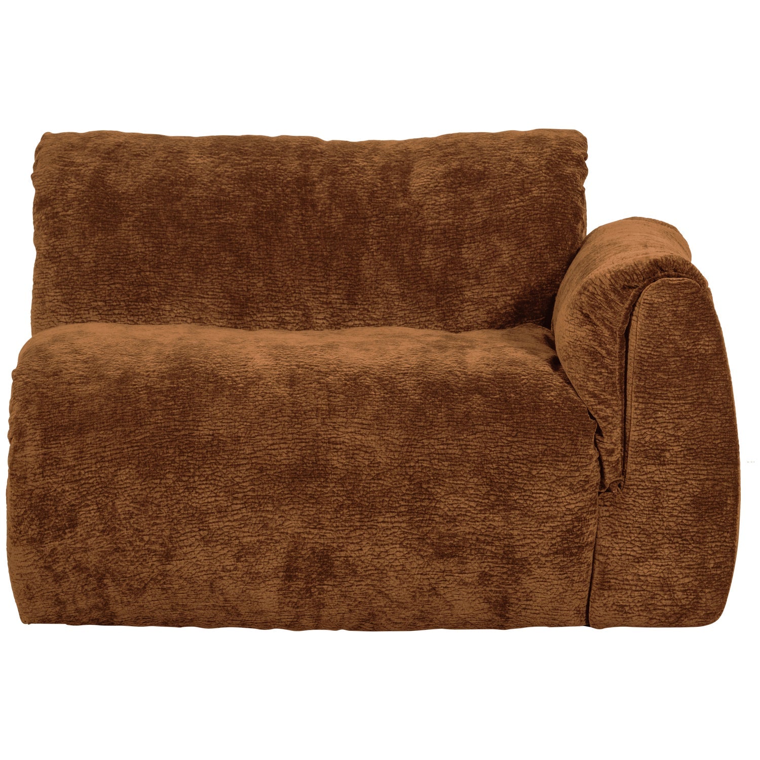 BAGGY 3D Modular Sofa - Right Element in Brown