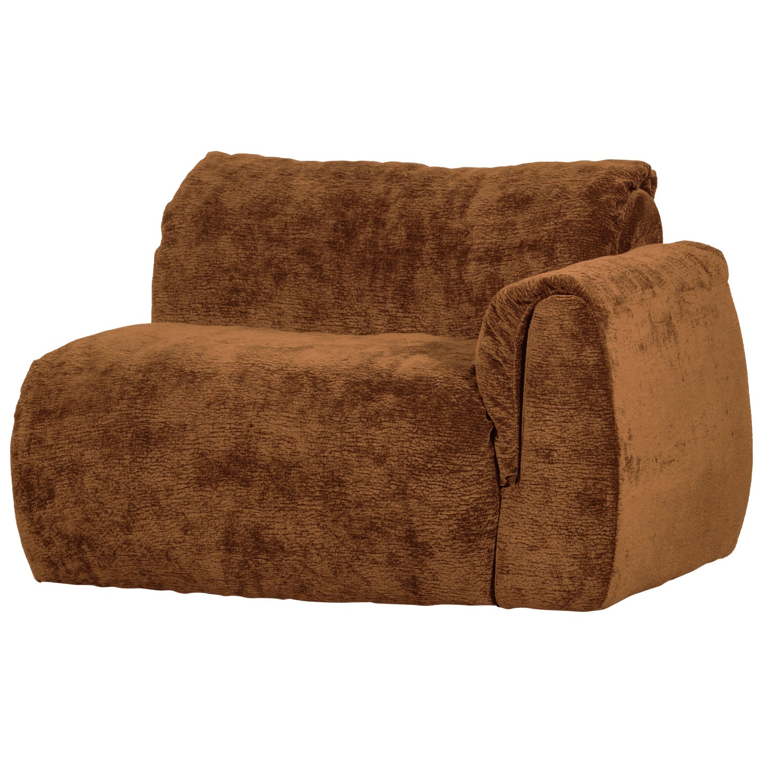 BAGGY 3D Modular Sofa - Right Element in Brown