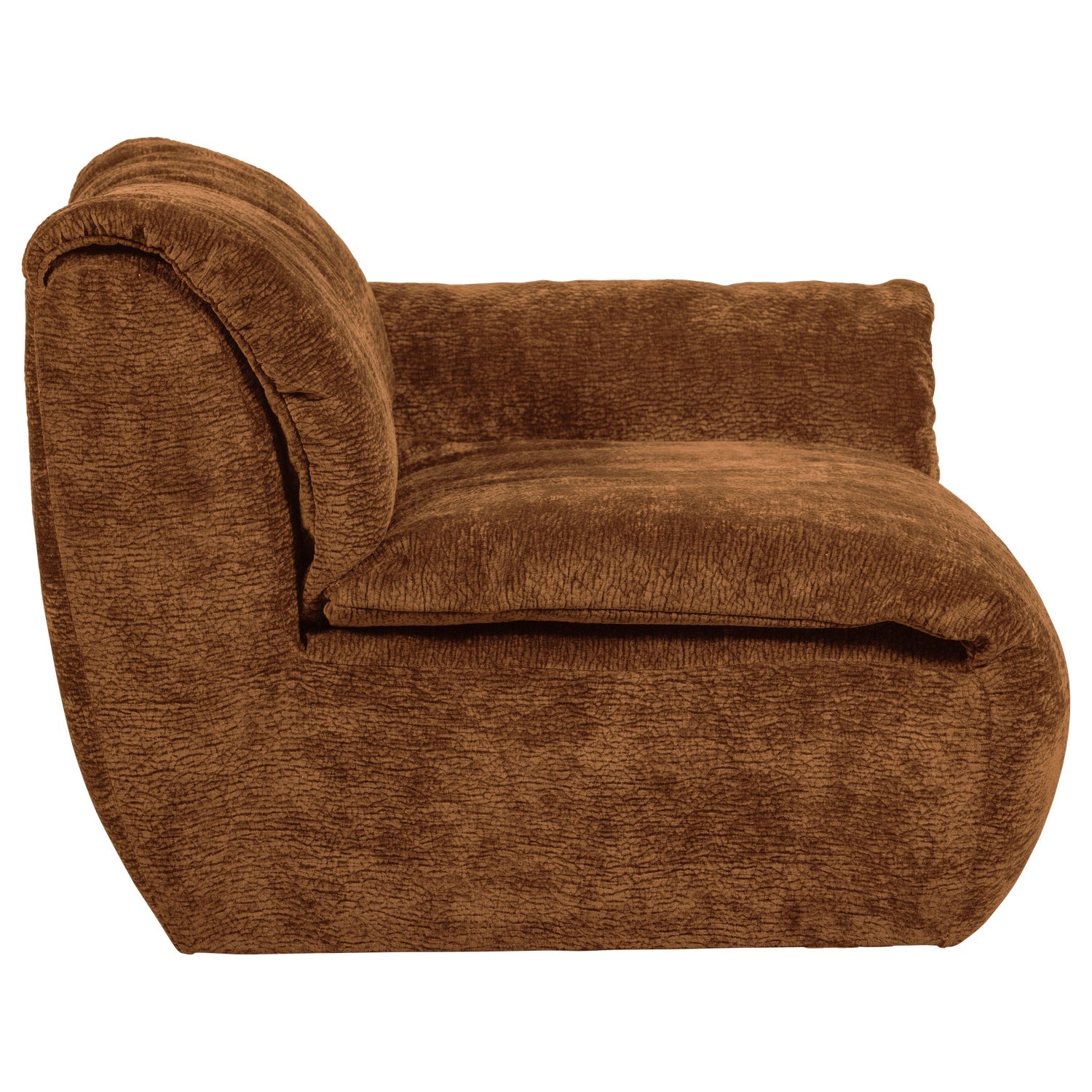 BAGGY 3D Modular Sofa - Right Element in Brown