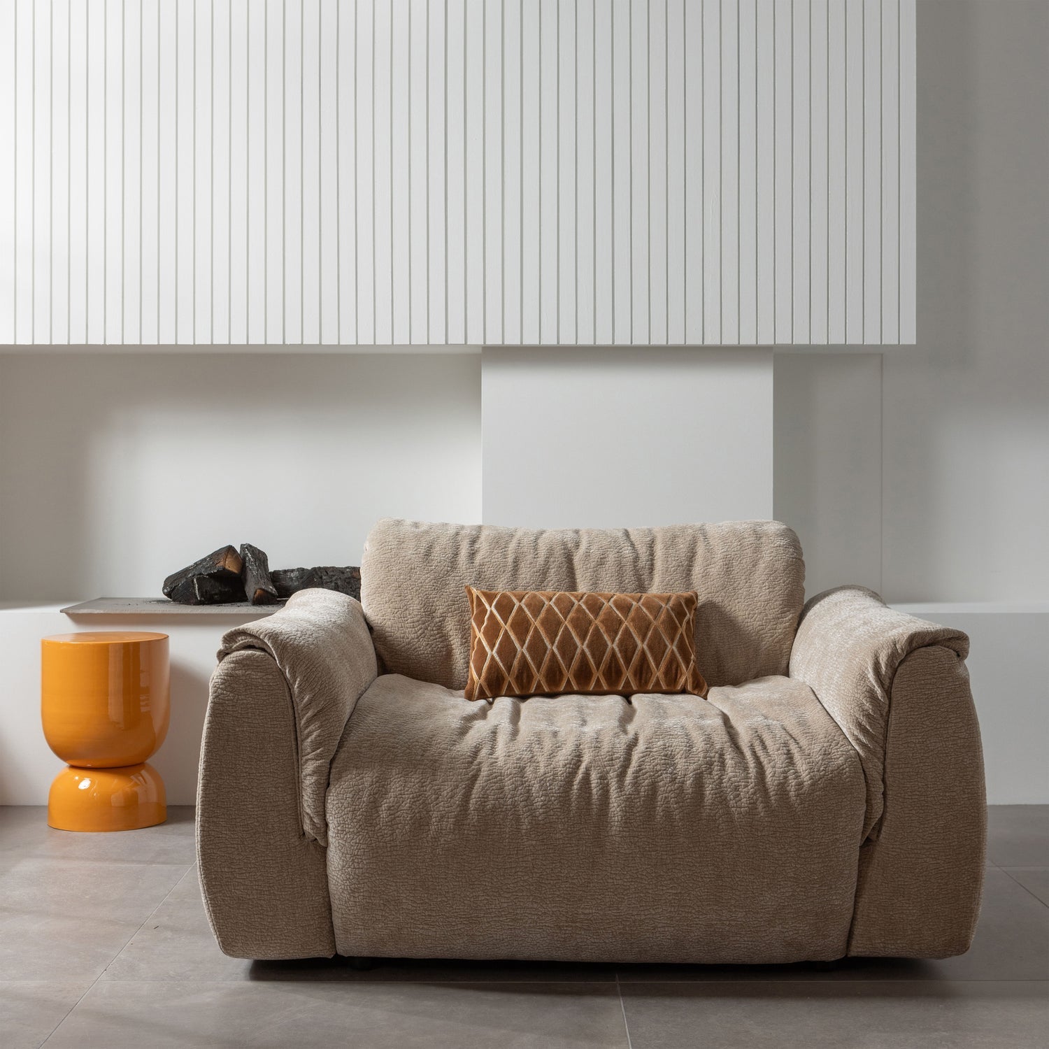 BAGGY 3D Armchair Sand