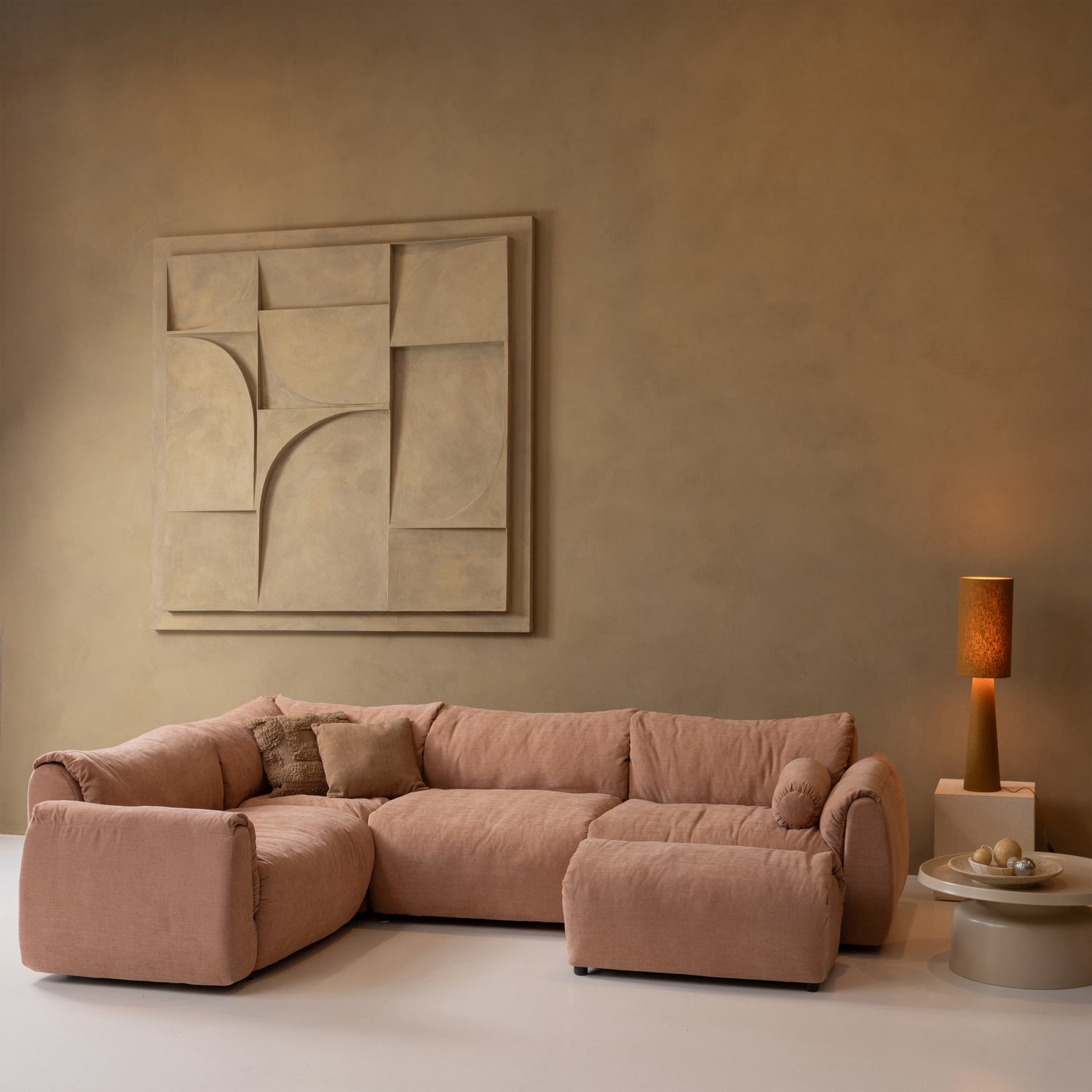 BAGGY modular sofa - pink element