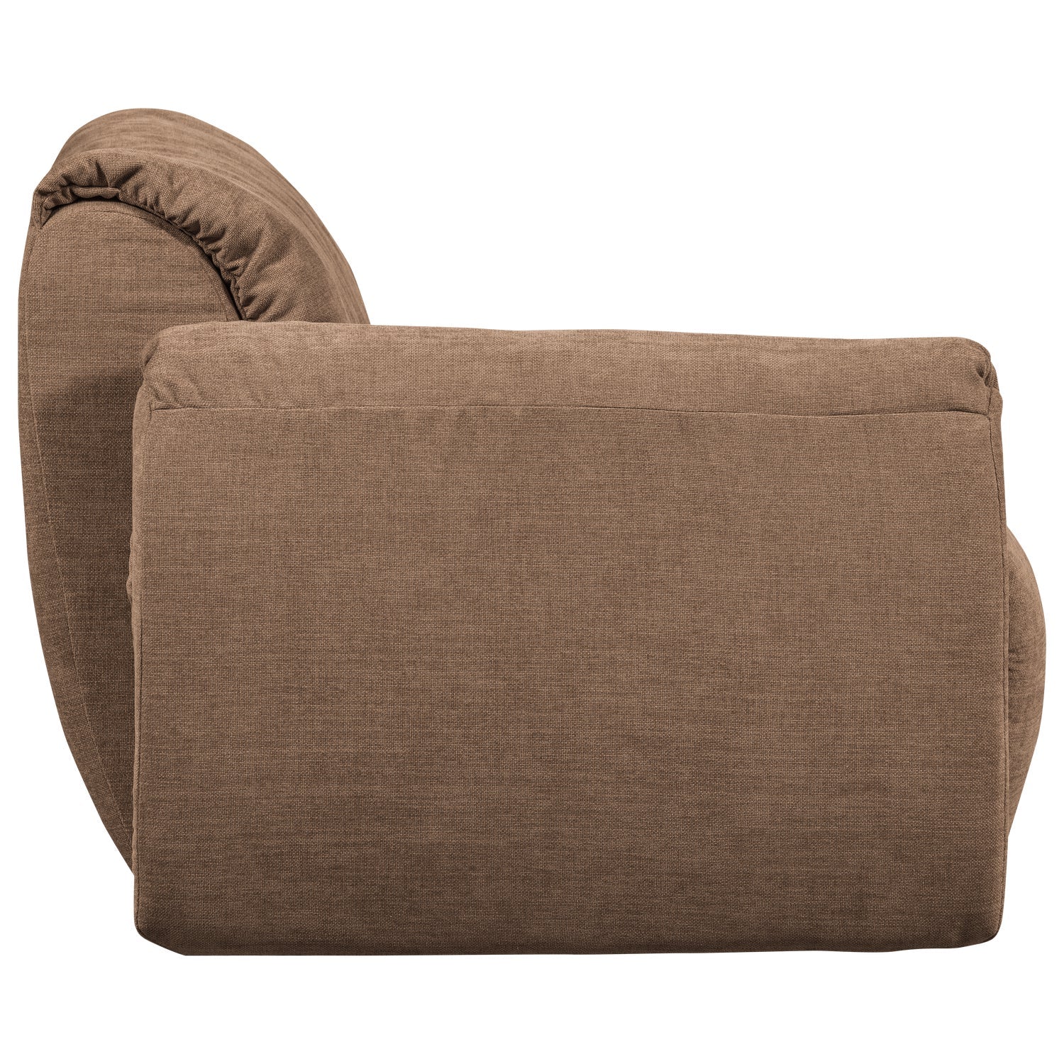 Modular Sofa BAGGY - left element brown