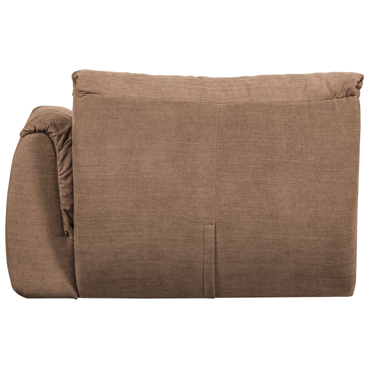 Modulárna pohovka BAGGY - pravý prvok hnedý