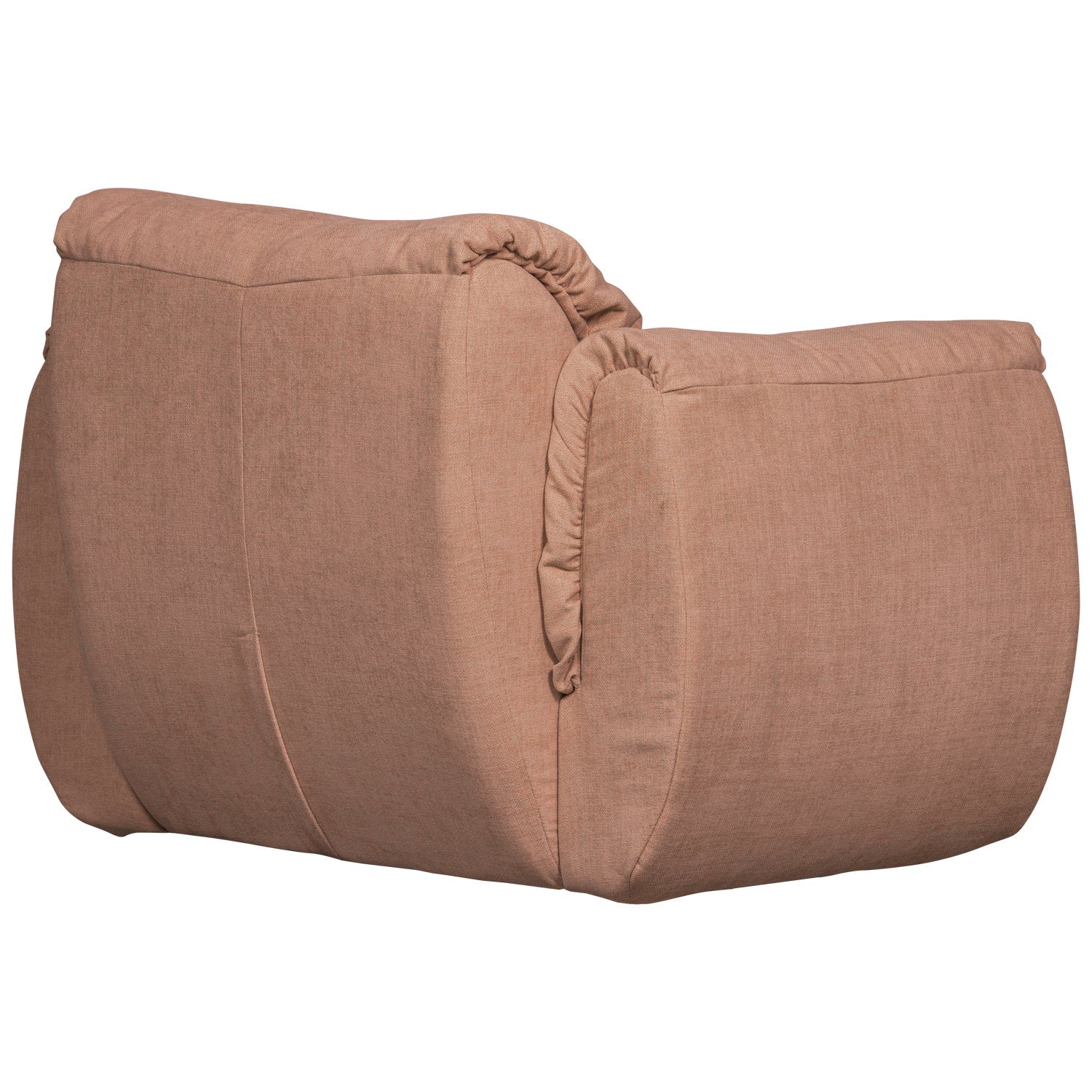 Otočný kreslo BAGGY ružové