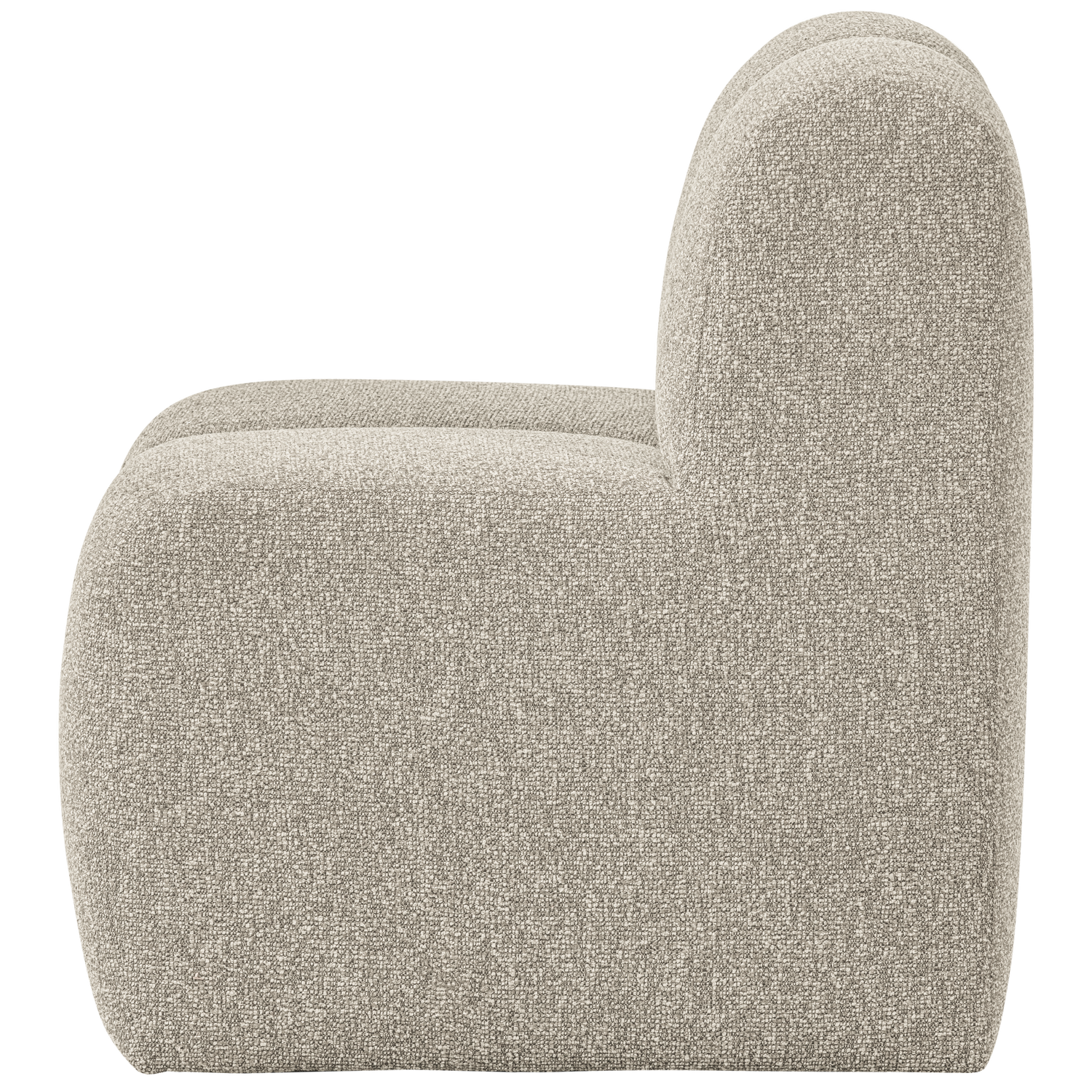 Fotel / modul MOJO BENCH béžový melír boucle