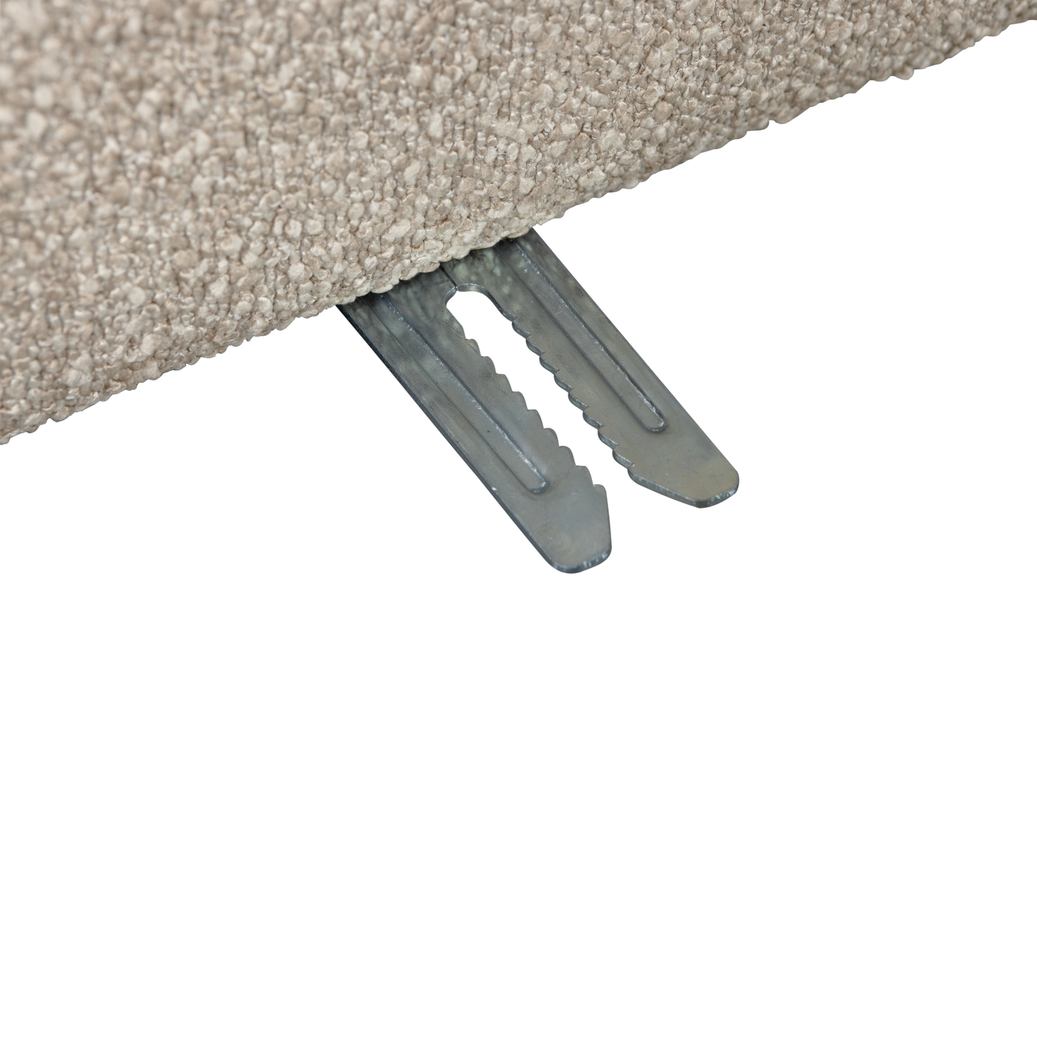 Sofa LAZY - pravý koncový modul pieskový bouclé