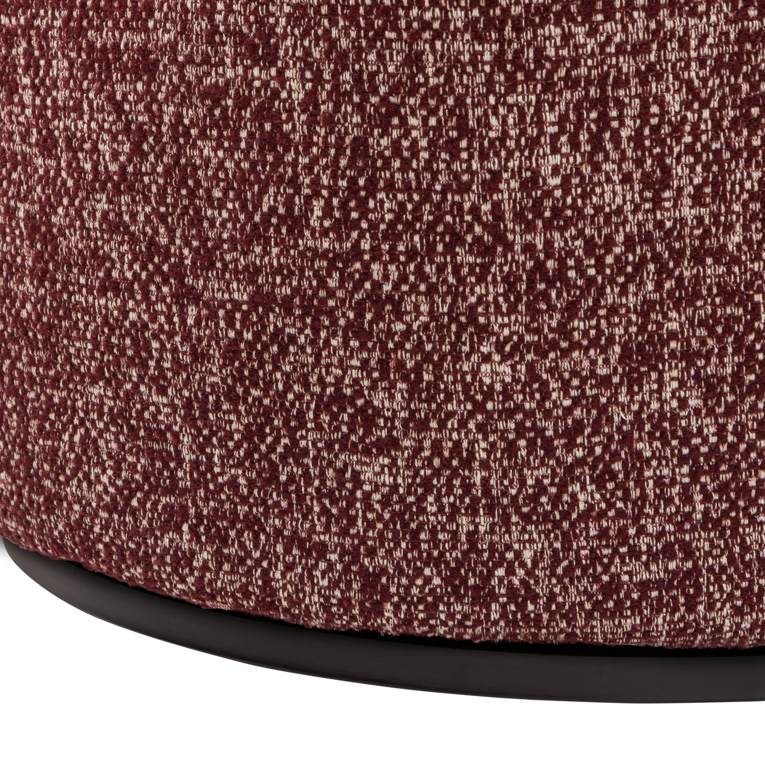 SERRA Burgundy Swivel Armchair