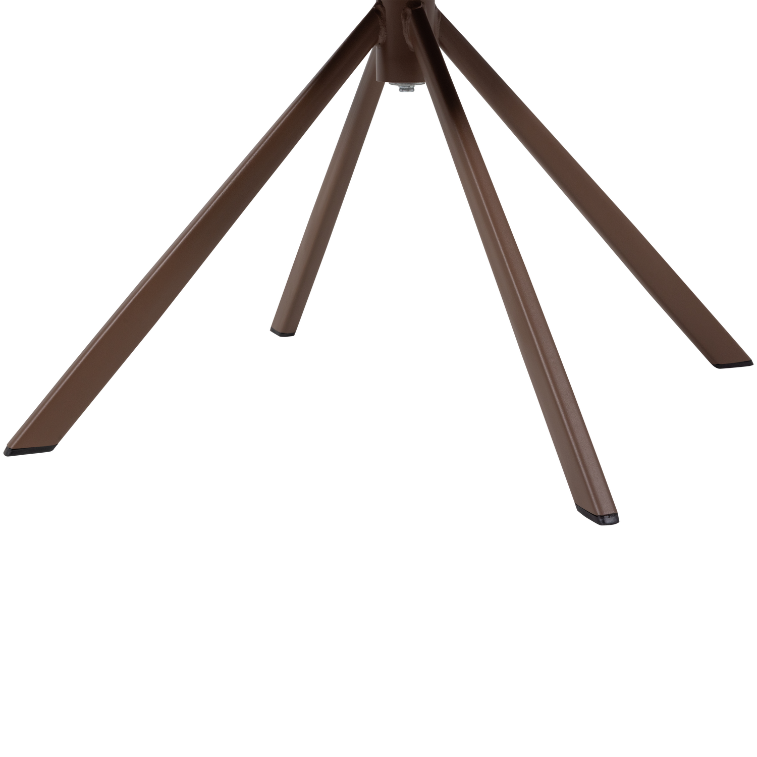 Otočné kreslo FEMKE hnedý šenil