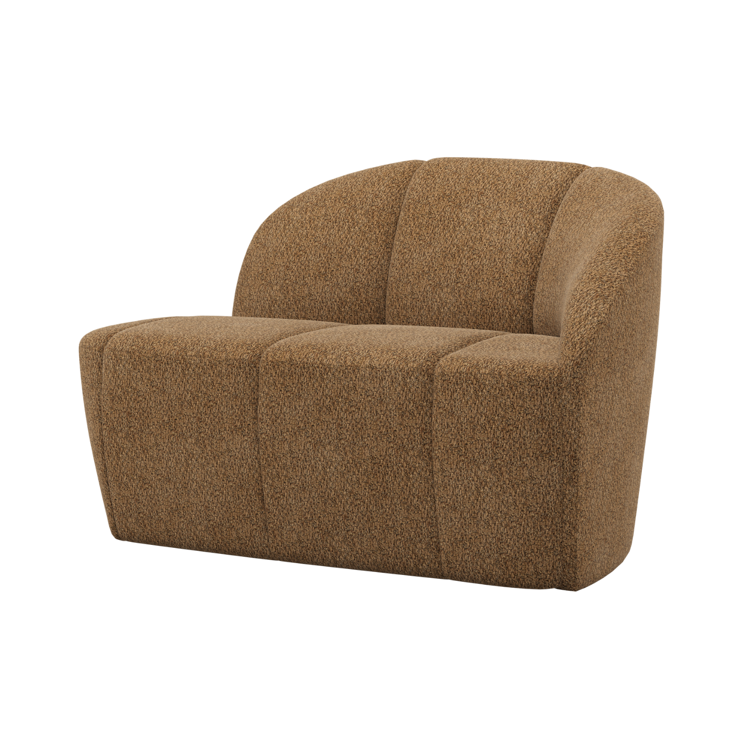 Sofa pravostranná 2-osobová MOJO medový baránok