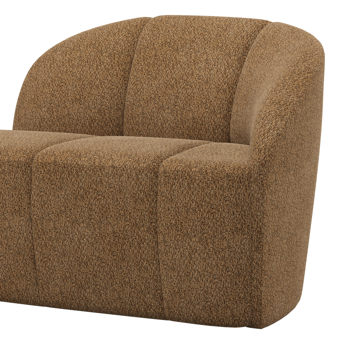 Sofa pravostranná 2-osobová MOJO medový baránok