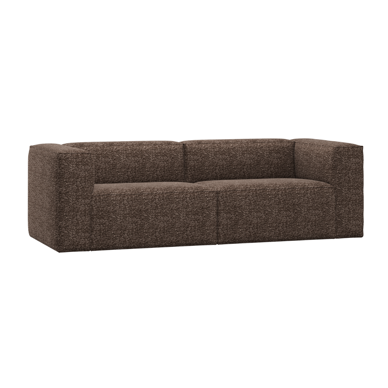 Sofa 3,5-osobová BEAN hnedý melír