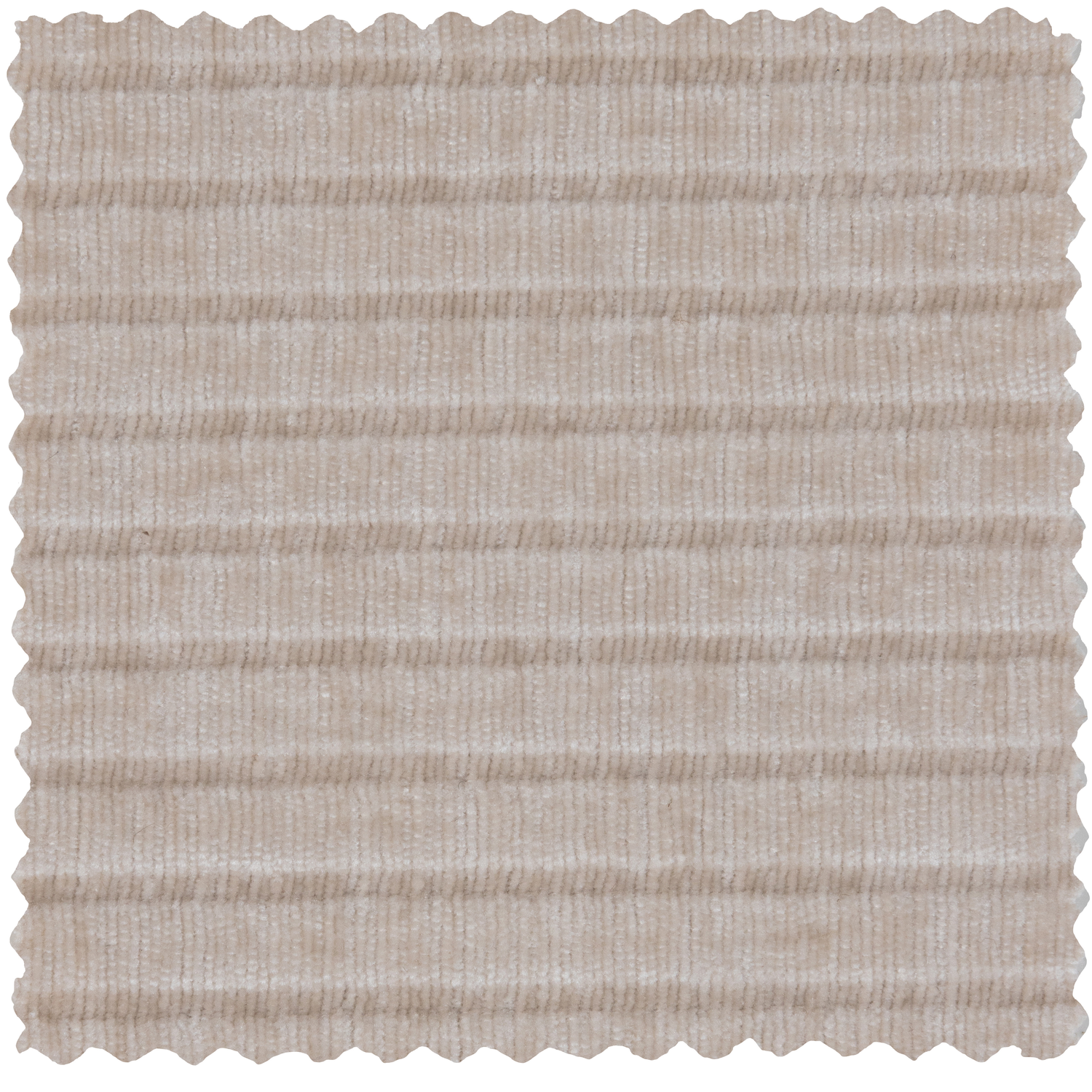 Left-facing RODEO ecru corduroy chaise longue