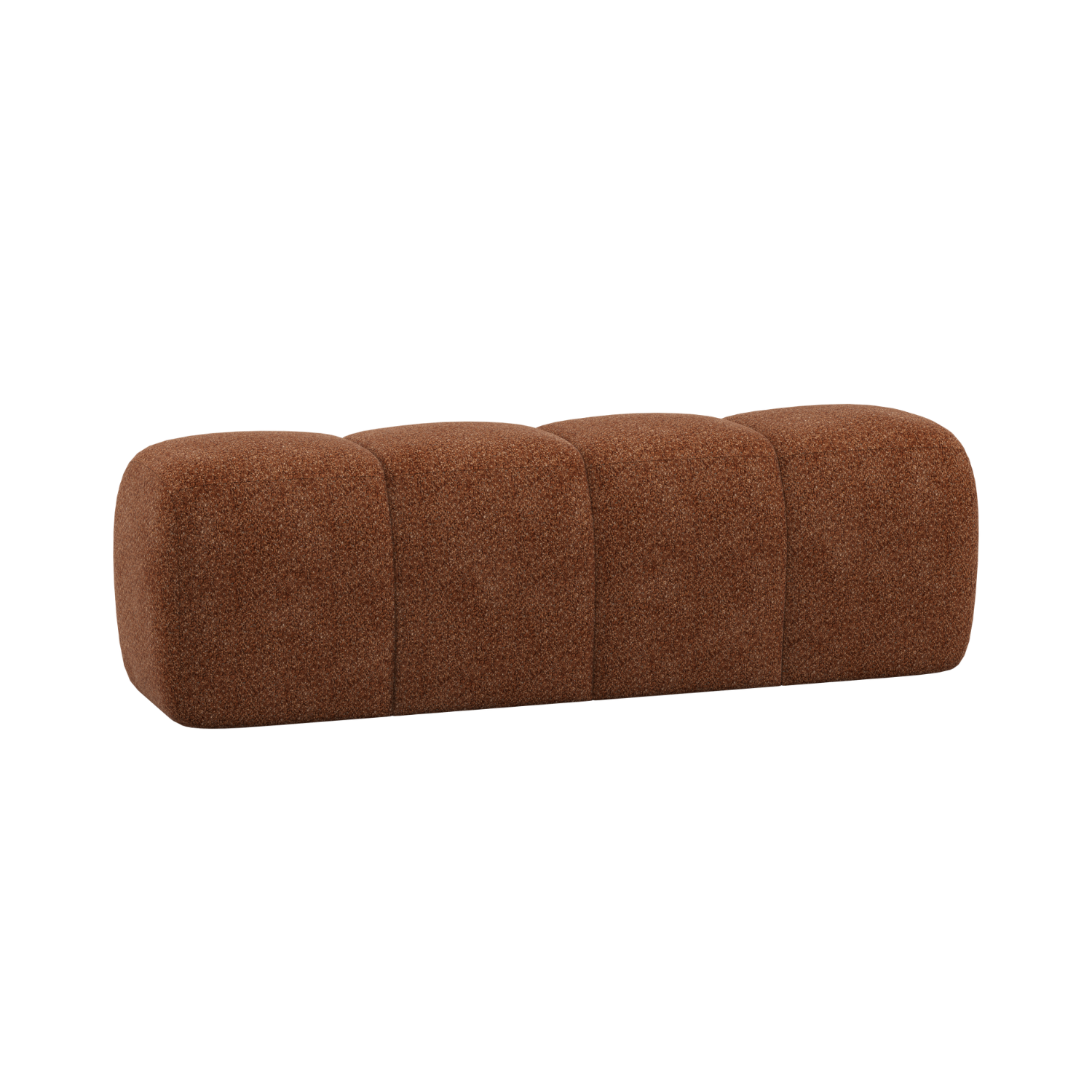 MOJO Bench Rusty Brown Lambskin
