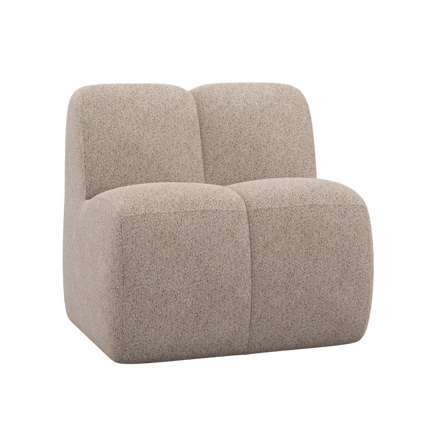 Fotel / modul MOJO BENCH pieskový baranček