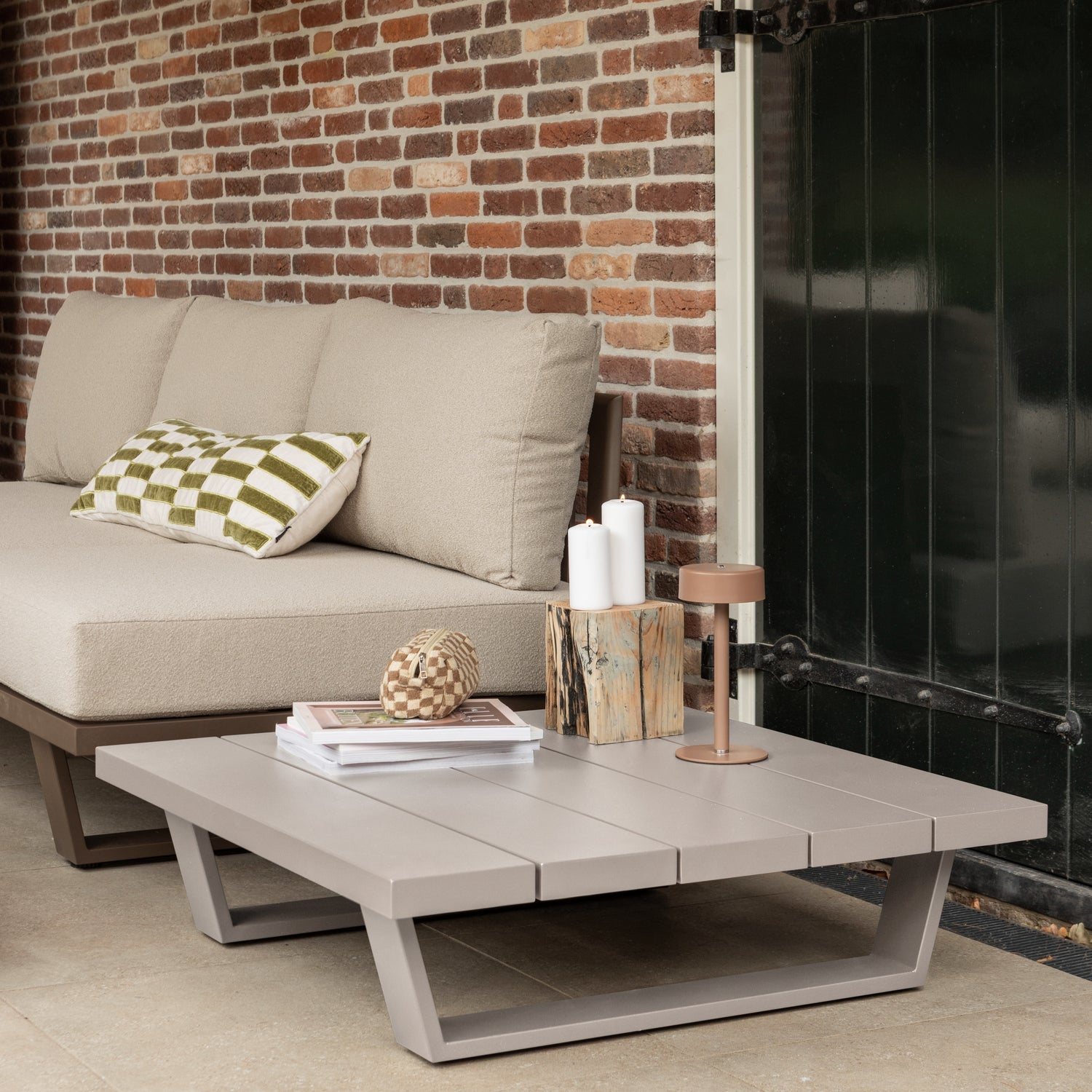 BEAR Sand Grey Outdoor Coffee Table