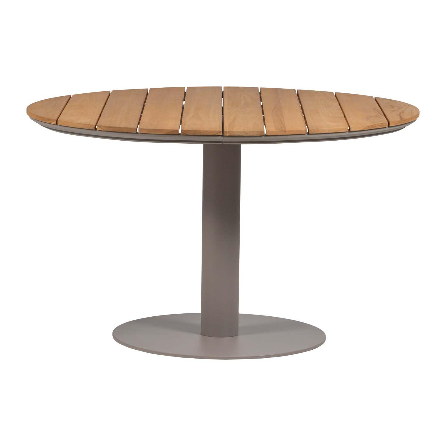 VELA Garden Table - Wood with Aluminum Base