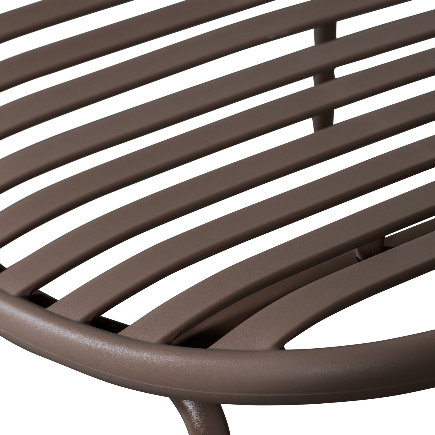 Záhradné kreslo s podnožkou BRUCE hnedé