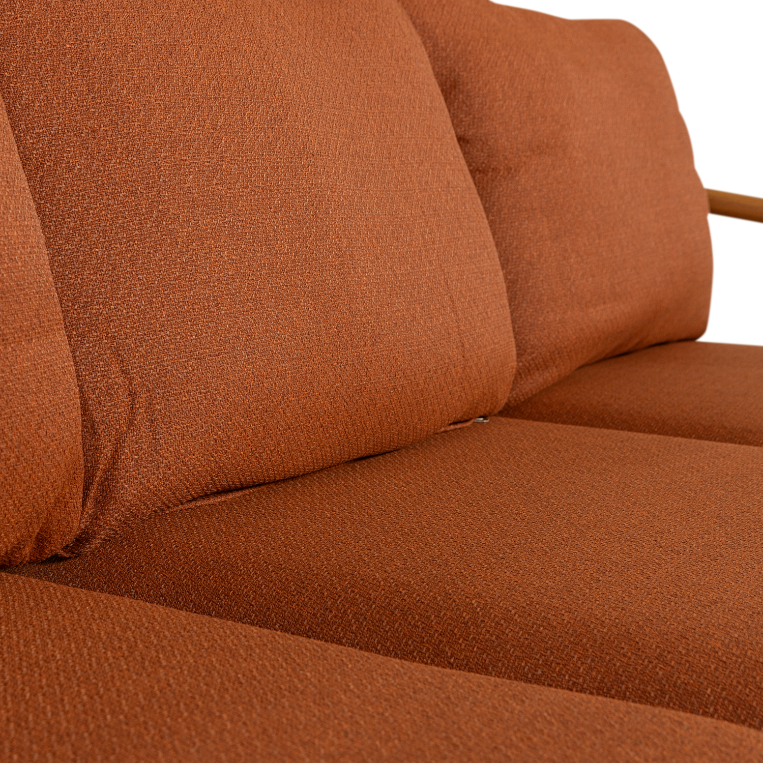 Symmetrical Garden Corner Sofa CAVERO Brick