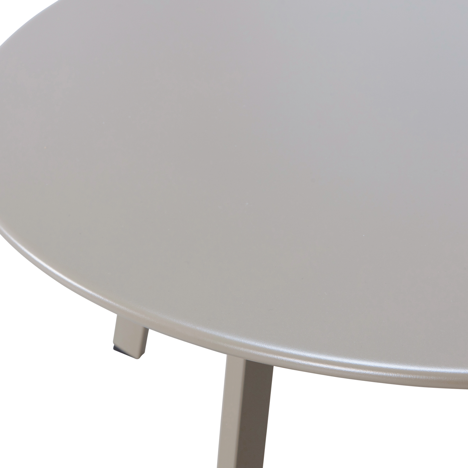 Záhradný kávový stolík FER pieskový šedý