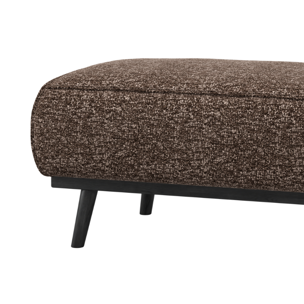 STATEMENT Brown Mélange Footrest