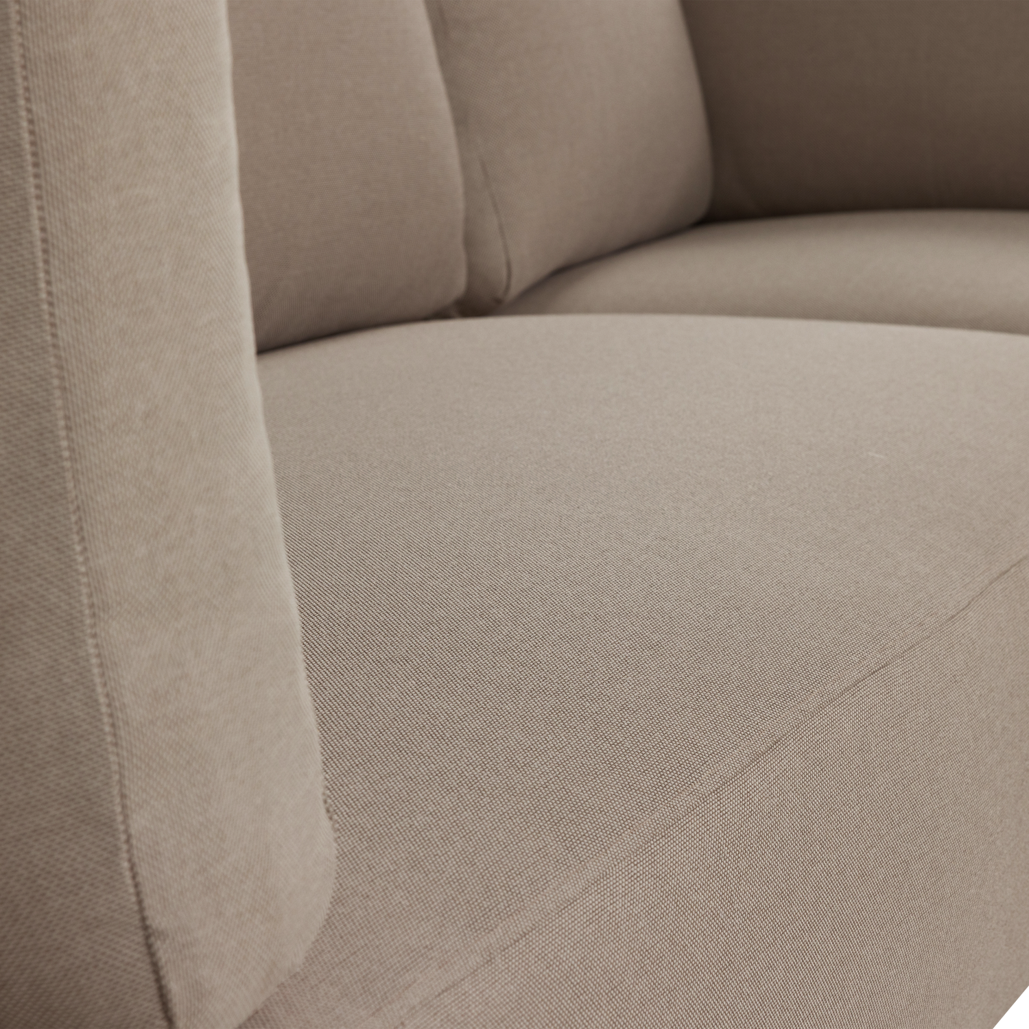 Symetrický záhradný rohový nábytok SORA béžový s béžovým rámom